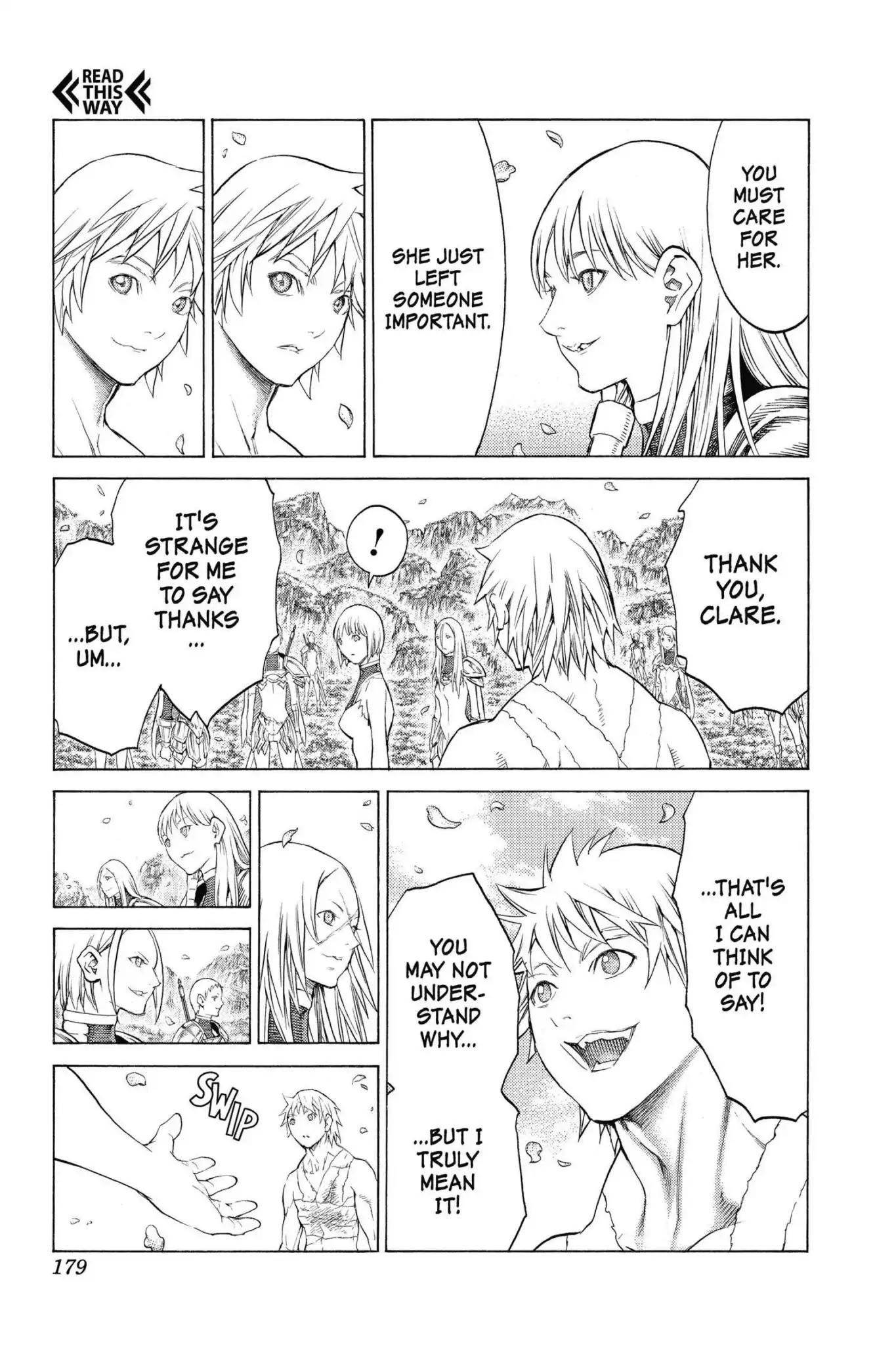 Claymore Chapter 155 page 16 - Vol.27 Last Scene: Silver-Eyed Warriors, Part 6