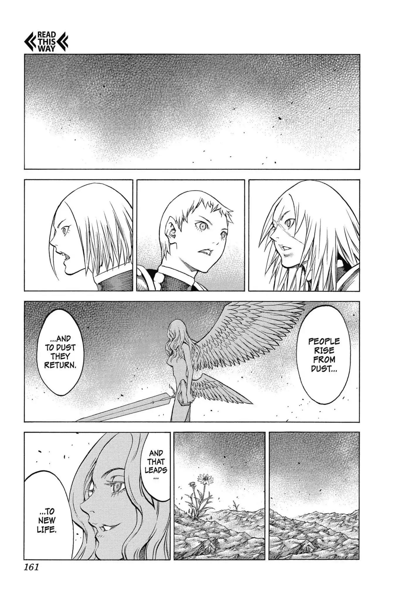 Claymore Chapter 155 page 2 - Vol.27 Last Scene: Silver-Eyed Warriors, Part 6
