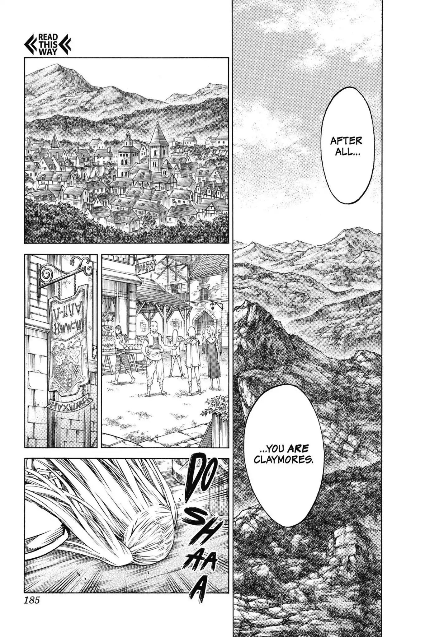 Claymore Chapter 155 page 21 - Vol.27 Last Scene: Silver-Eyed Warriors, Part 6