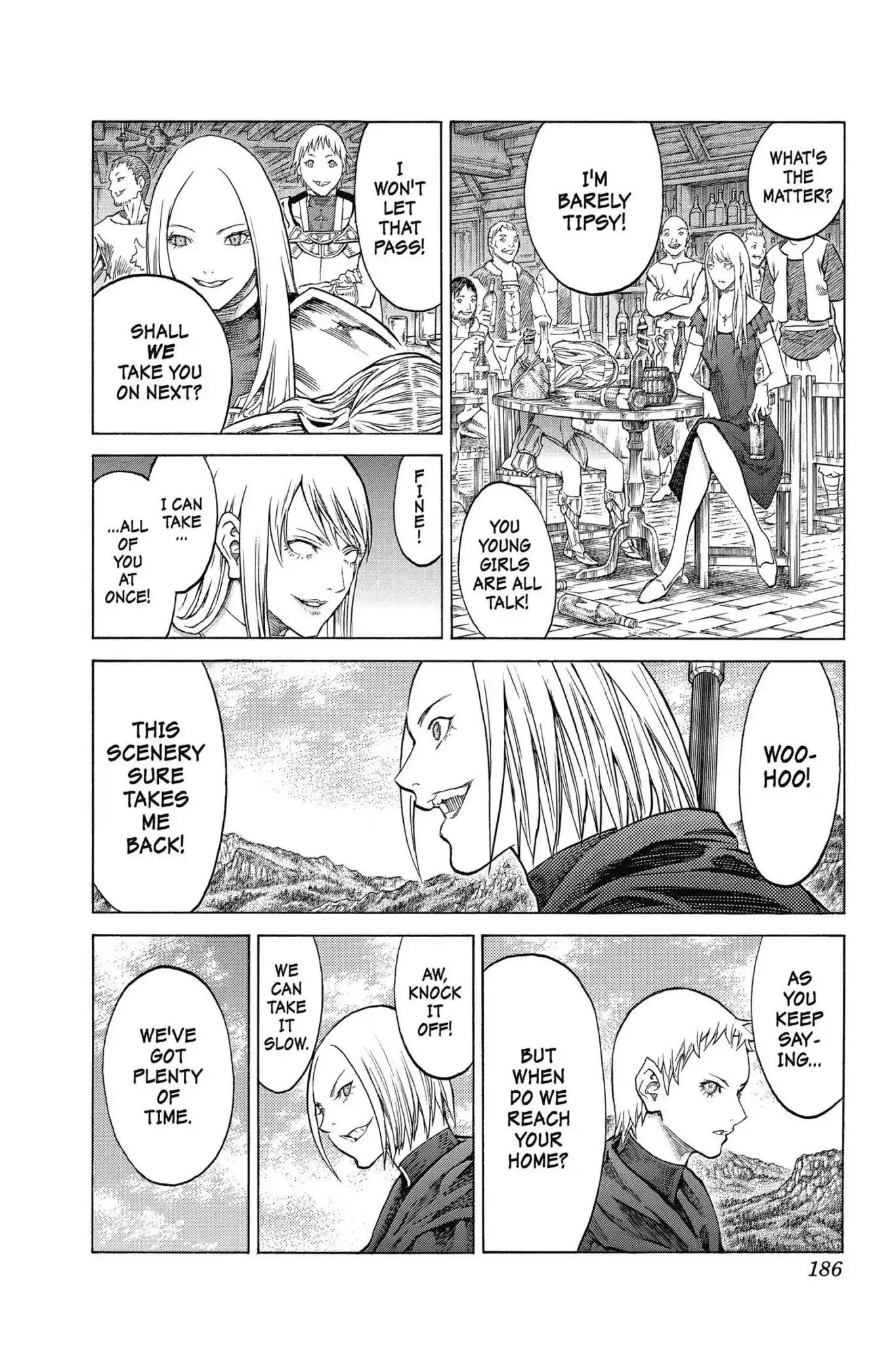 Claymore Chapter 155 page 22 - Vol.27 Last Scene: Silver-Eyed Warriors, Part 6