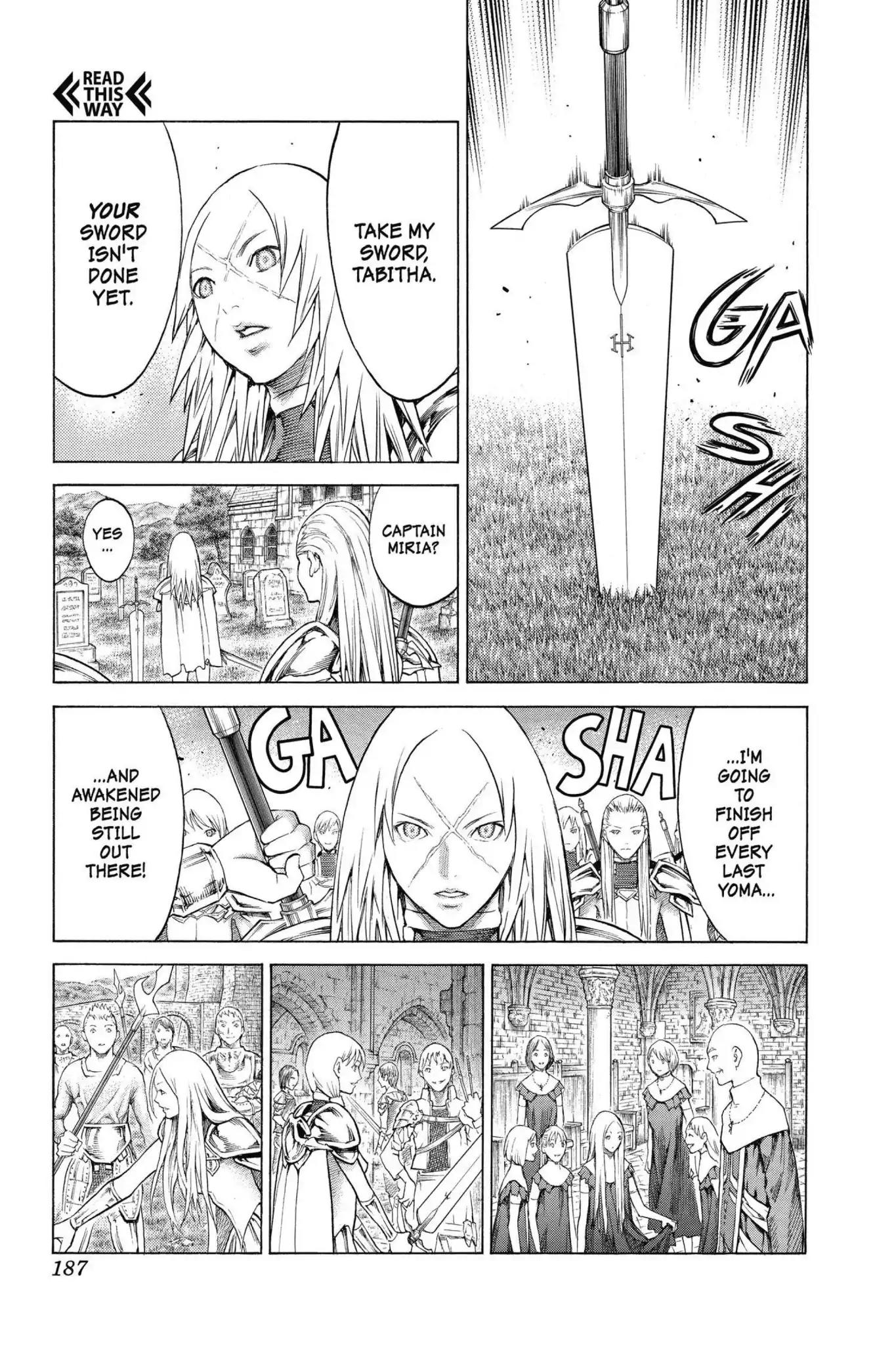Claymore Chapter 155 page 23 - Vol.27 Last Scene: Silver-Eyed Warriors, Part 6