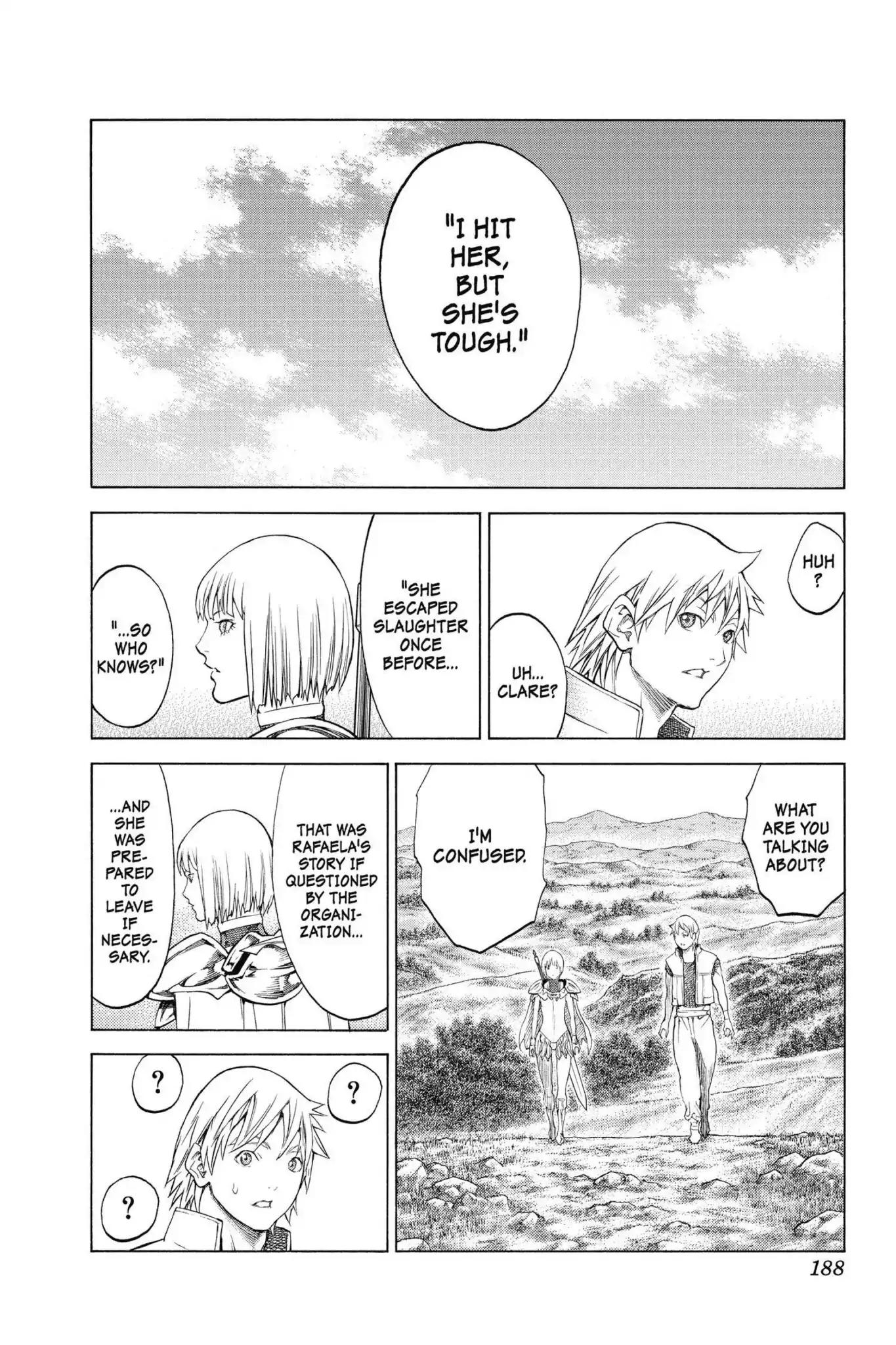 Claymore Chapter 155 page 24 - Vol.27 Last Scene: Silver-Eyed Warriors, Part 6
