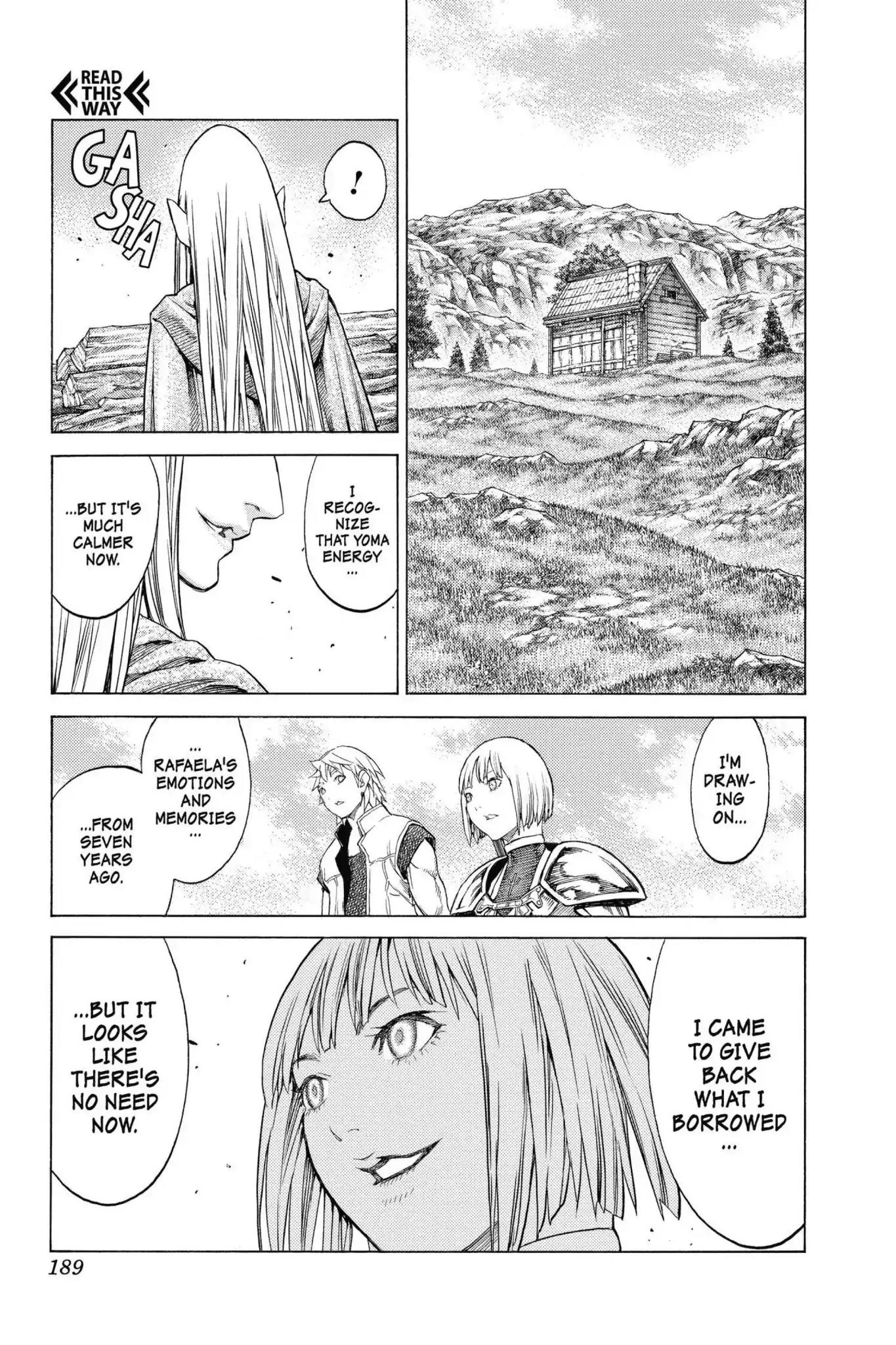 Claymore Chapter 155 page 25 - Vol.27 Last Scene: Silver-Eyed Warriors, Part 6