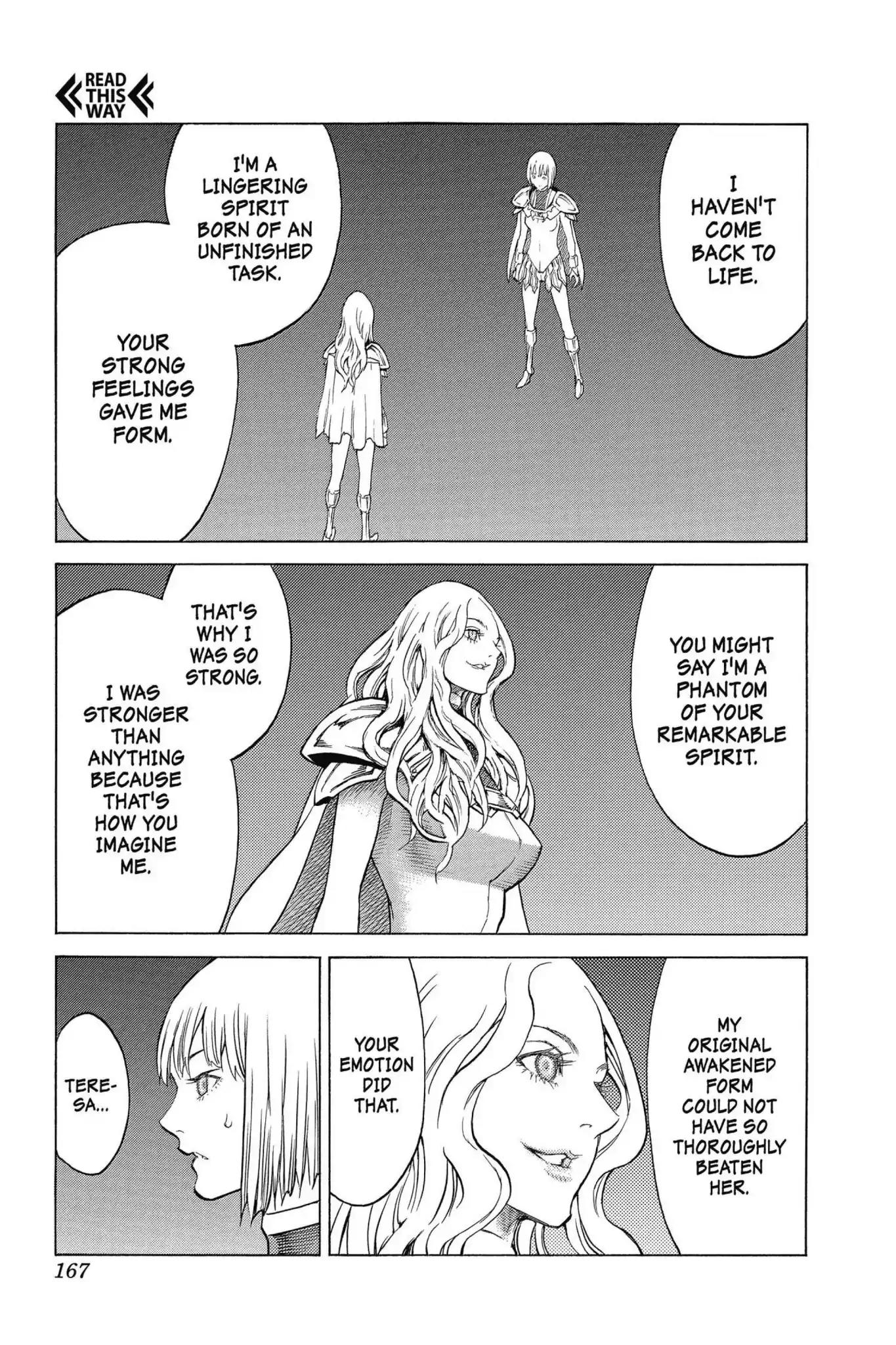 Claymore Chapter 155 page 7 - Vol.27 Last Scene: Silver-Eyed Warriors, Part 6