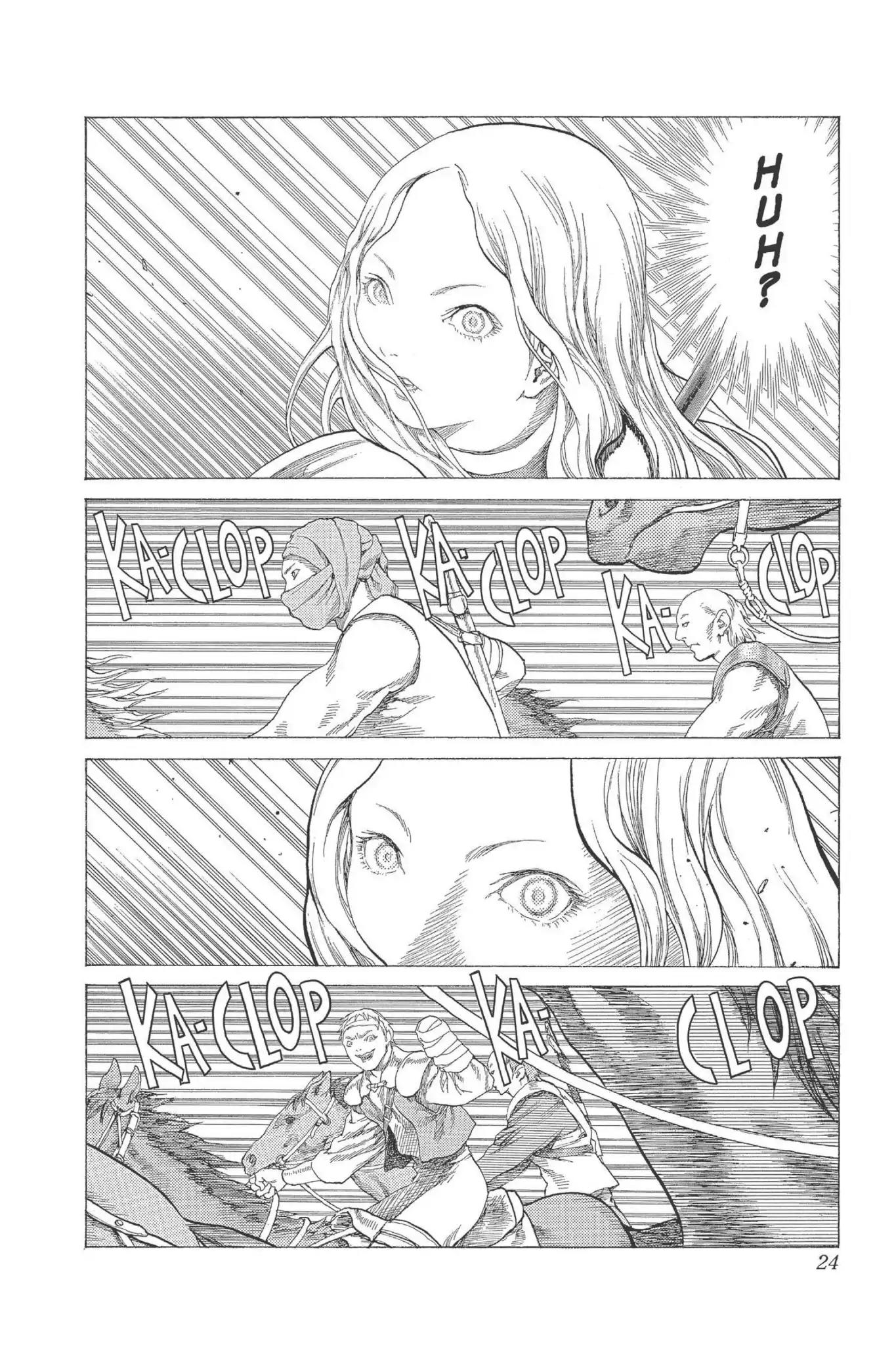 Claymore Chapter 16 page 22 - Chapter 16: Vol.4 Scene 16: Teresa of the Faint Smile, Part 5