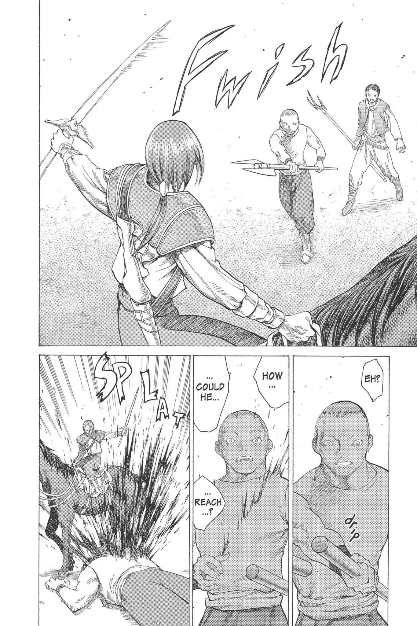 Claymore Chapter 16 page 28 - Chapter 16: Vol.4 Scene 16: Teresa of the Faint Smile, Part 5