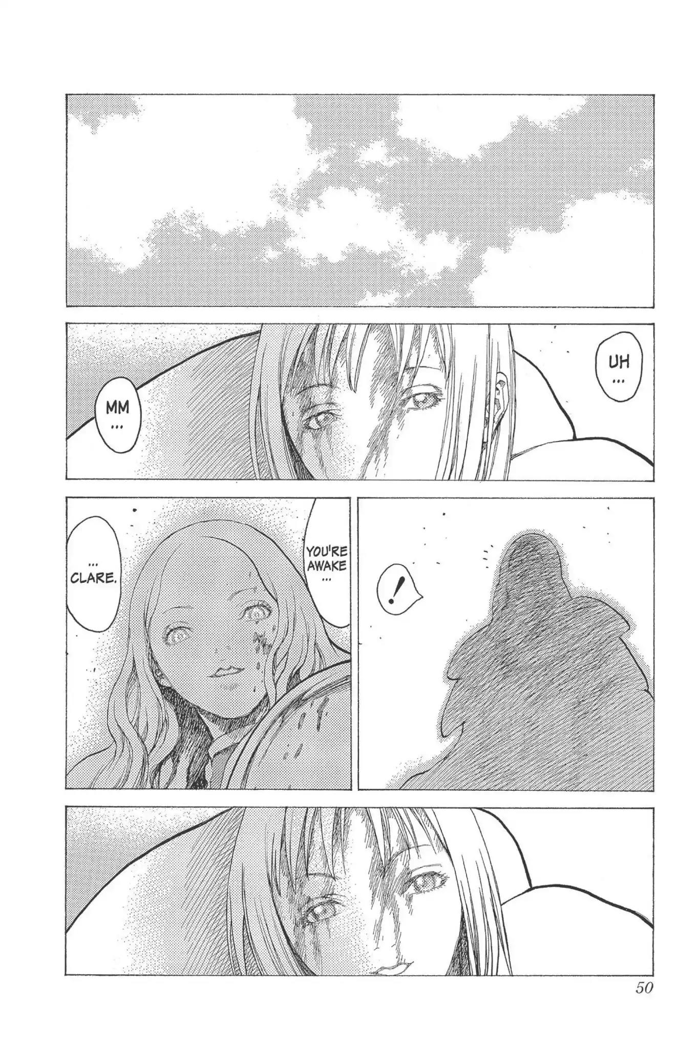 Claymore Chapter 17 page 11 - Chapter 17: Vol.4 Scene 17: Teresa of the Faint Smile, Part 6