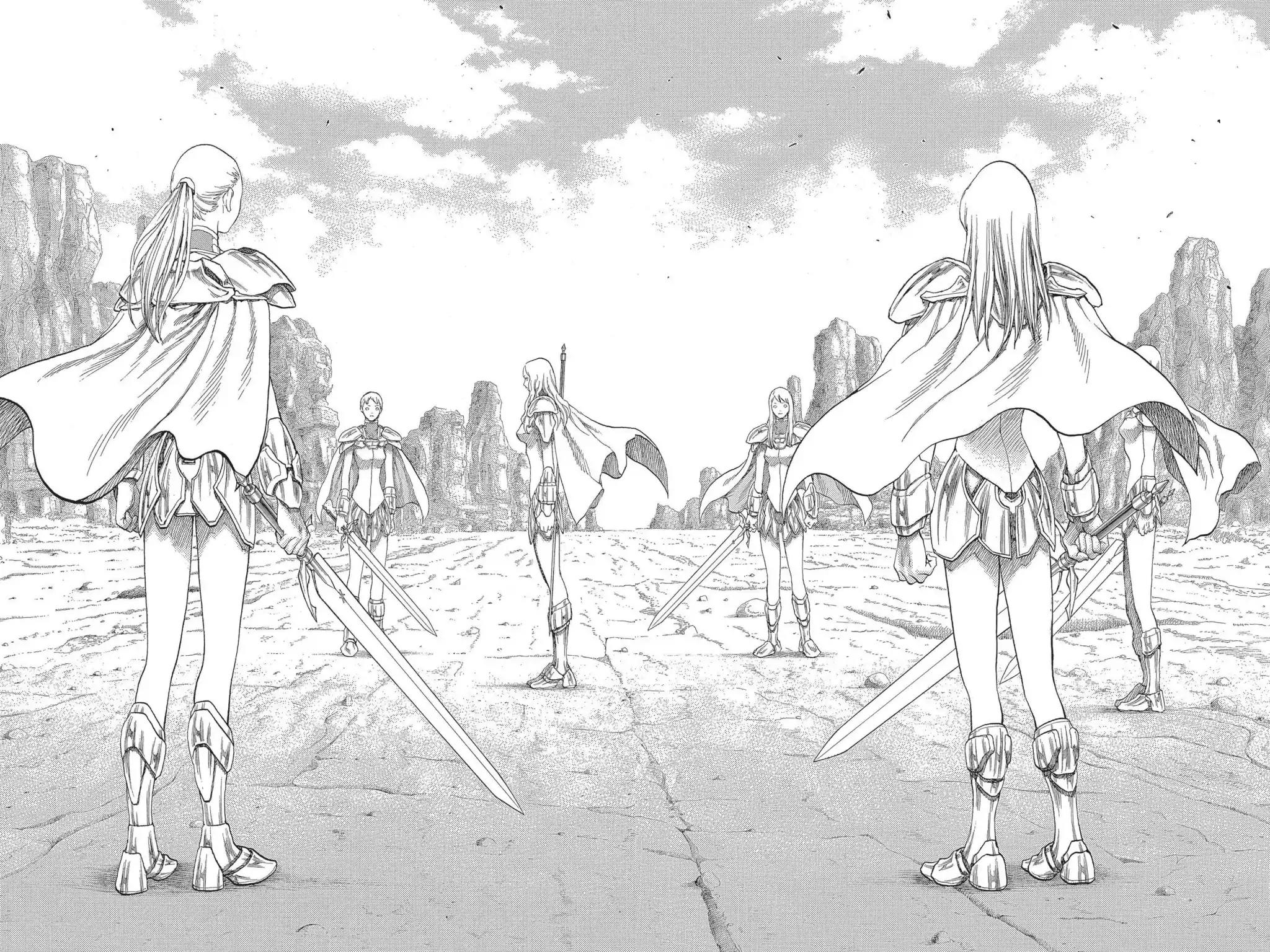 Claymore Chapter 17 page 15 - Chapter 17: Vol.4 Scene 17: Teresa of the Faint Smile, Part 6
