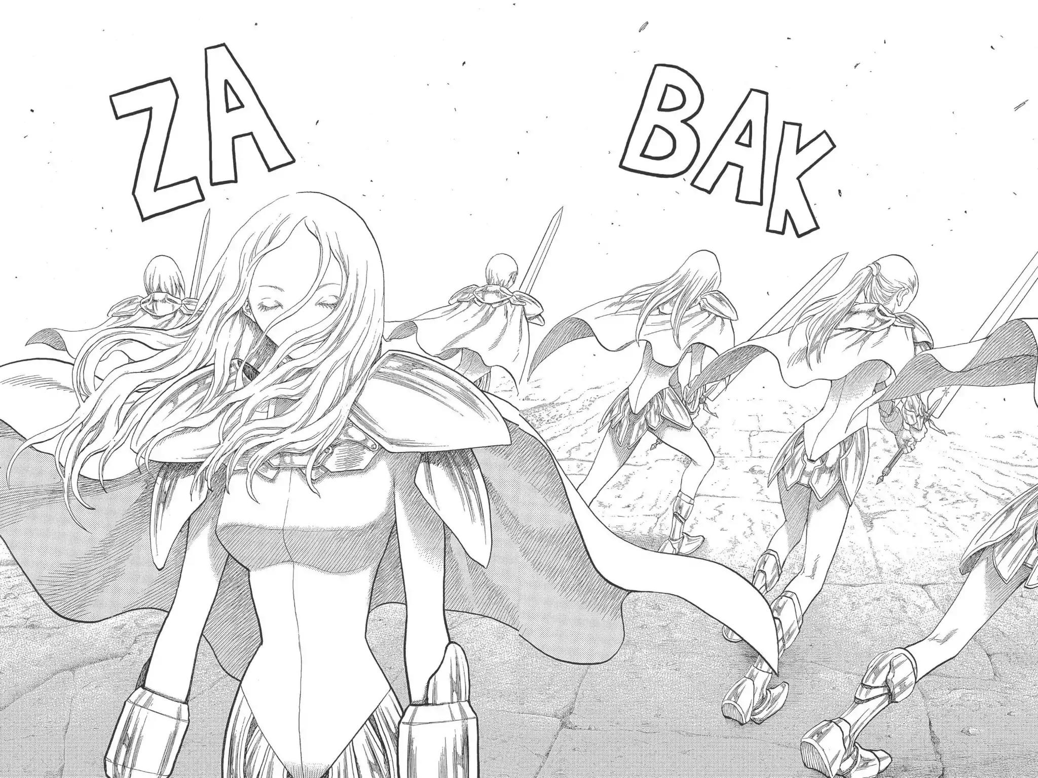 Claymore Chapter 17 page 20 - Chapter 17: Vol.4 Scene 17: Teresa of the Faint Smile, Part 6