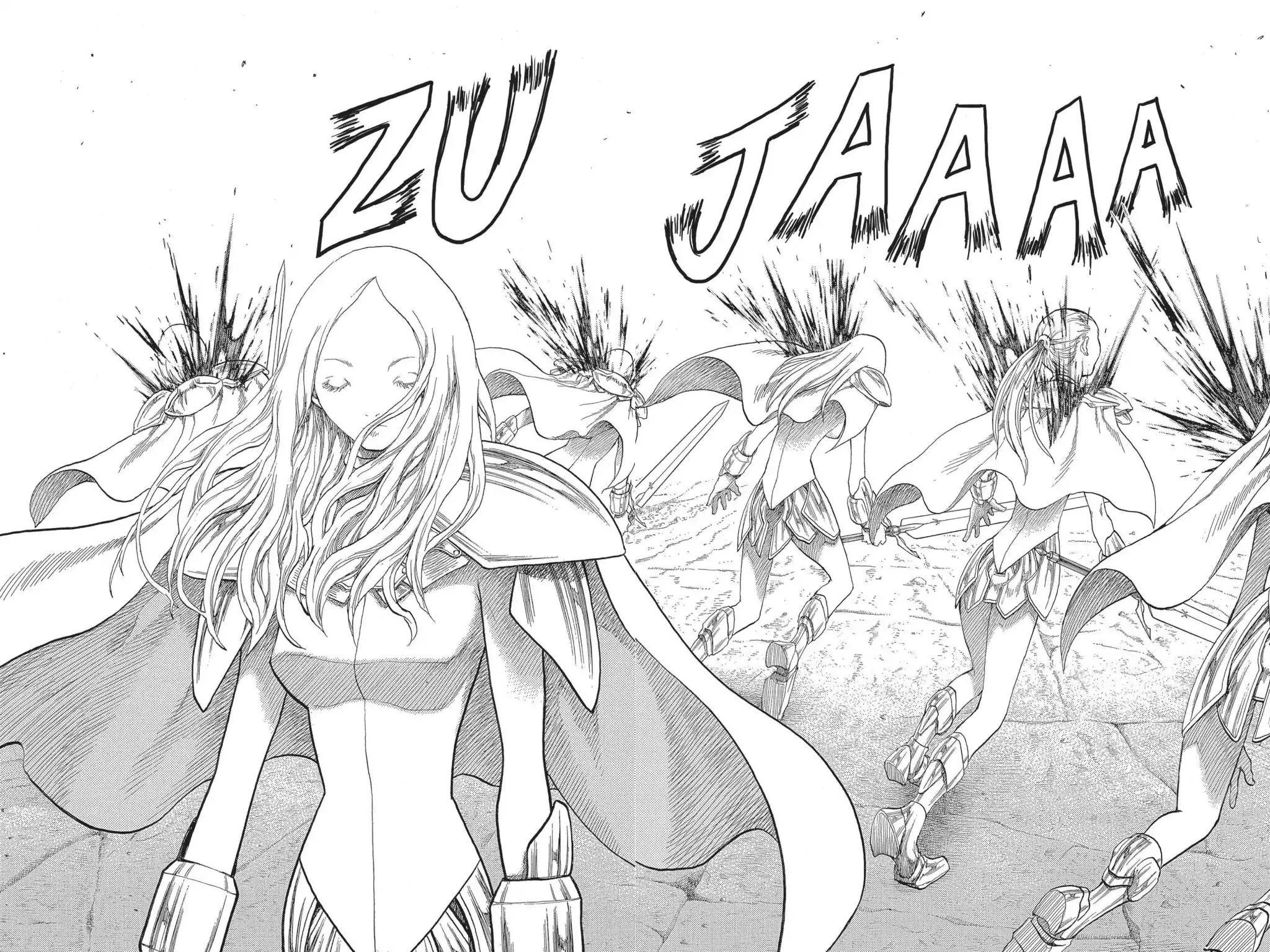 Claymore Chapter 17 page 21 - Chapter 17: Vol.4 Scene 17: Teresa of the Faint Smile, Part 6