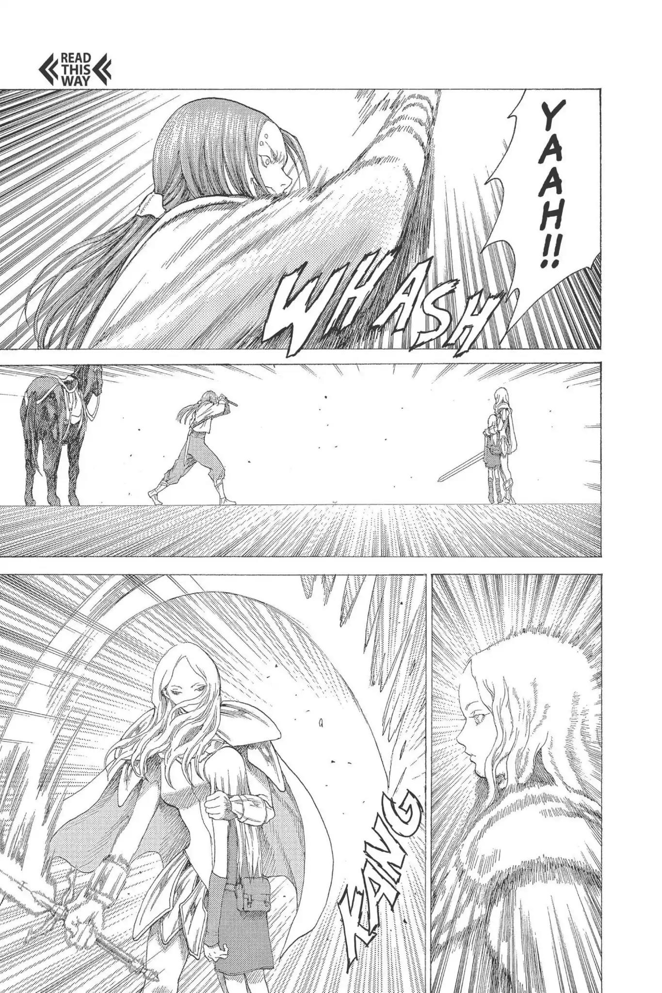 Claymore Chapter 17 page 4 - Chapter 17: Vol.4 Scene 17: Teresa of the Faint Smile, Part 6