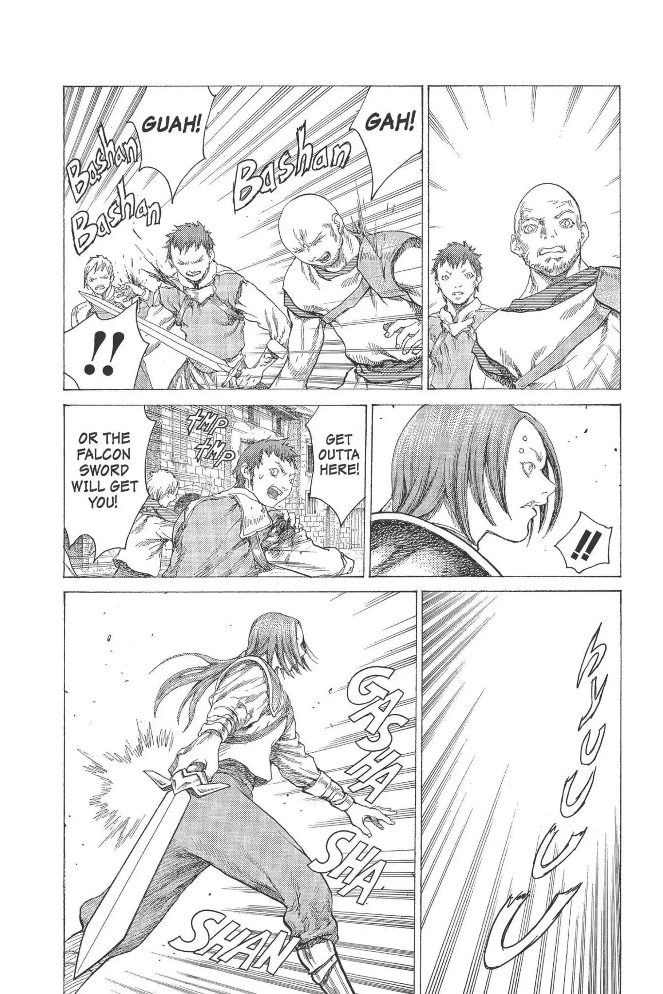 Claymore Chapter 17 page 5 - Chapter 17: Vol.4 Scene 17: Teresa of the Faint Smile, Part 6