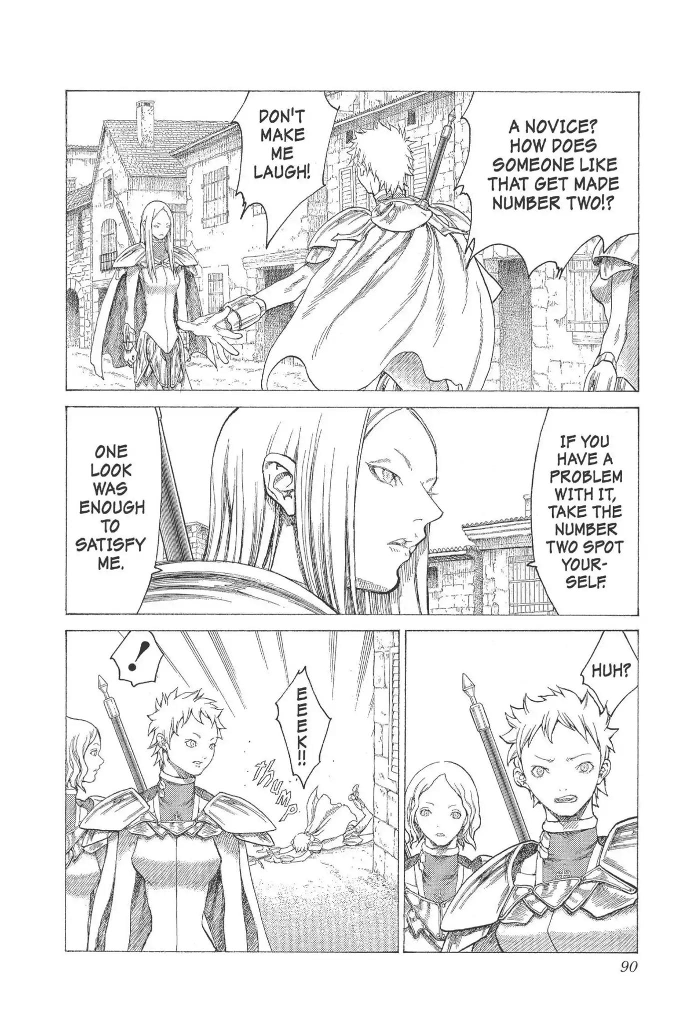 Claymore Chapter 18 page 19 - Chapter 18: Vol.4 Scene 18: Marked for Death, Part 1