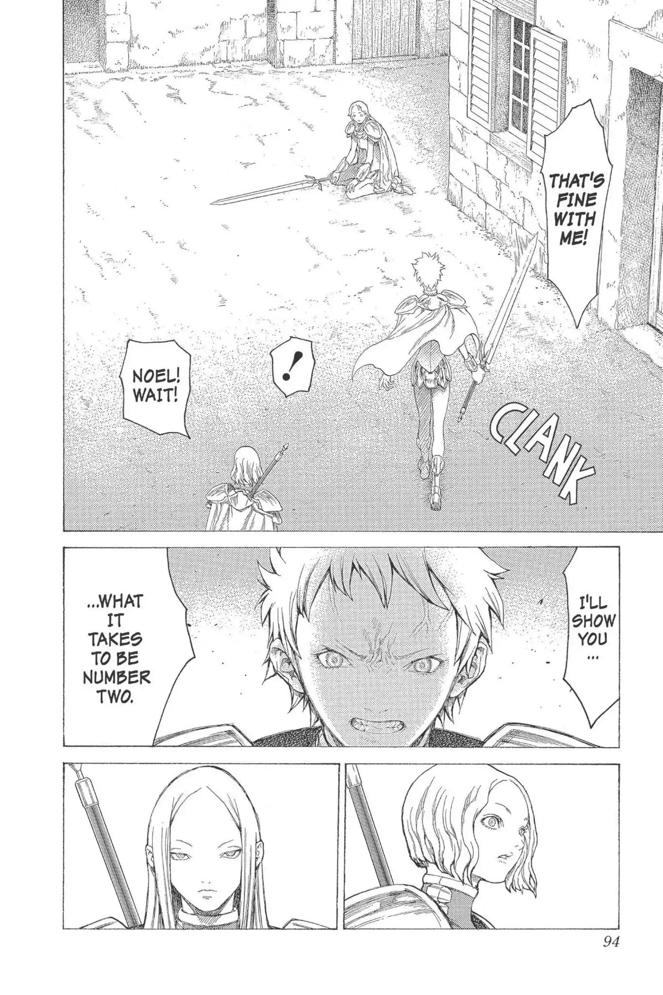 Claymore Chapter 18 page 23 - Chapter 18: Vol.4 Scene 18: Marked for Death, Part 1