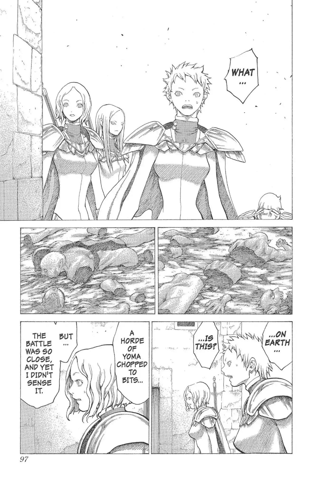 Claymore Chapter 18 page 26 - Chapter 18: Vol.4 Scene 18: Marked for Death, Part 1