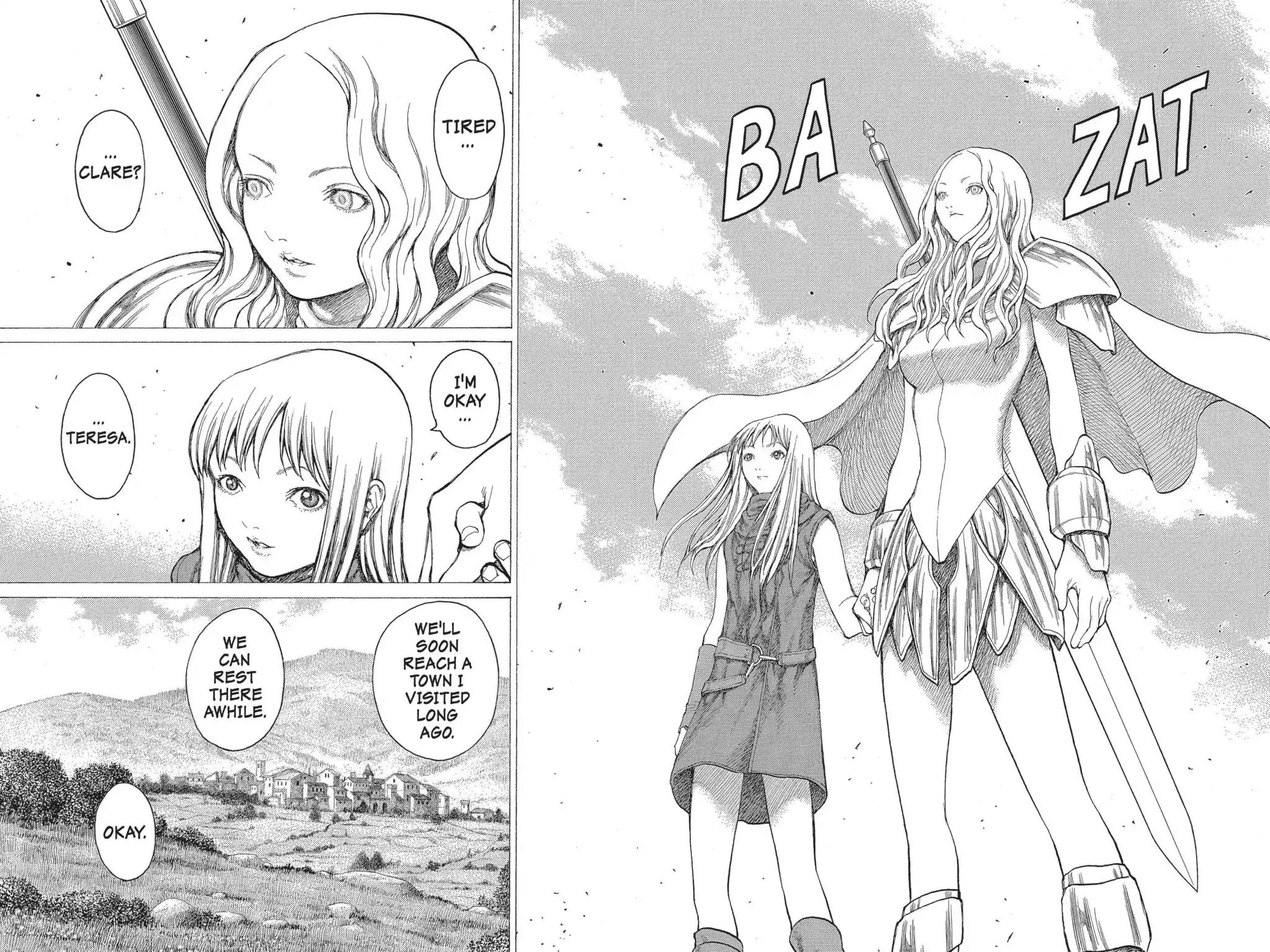 Claymore Chapter 18 page 29 - Chapter 18: Vol.4 Scene 18: Marked for Death, Part 1