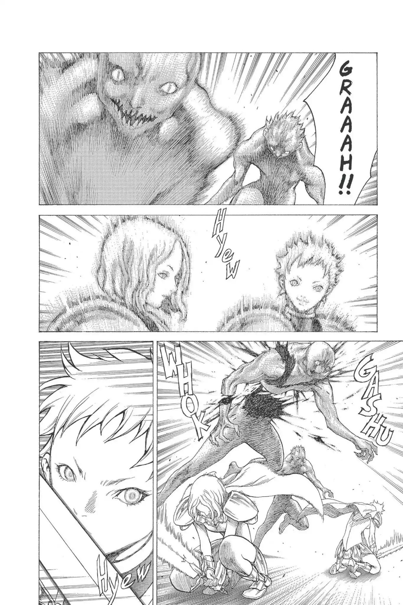 Claymore Chapter 18 page 5 - Chapter 18: Vol.4 Scene 18: Marked for Death, Part 1