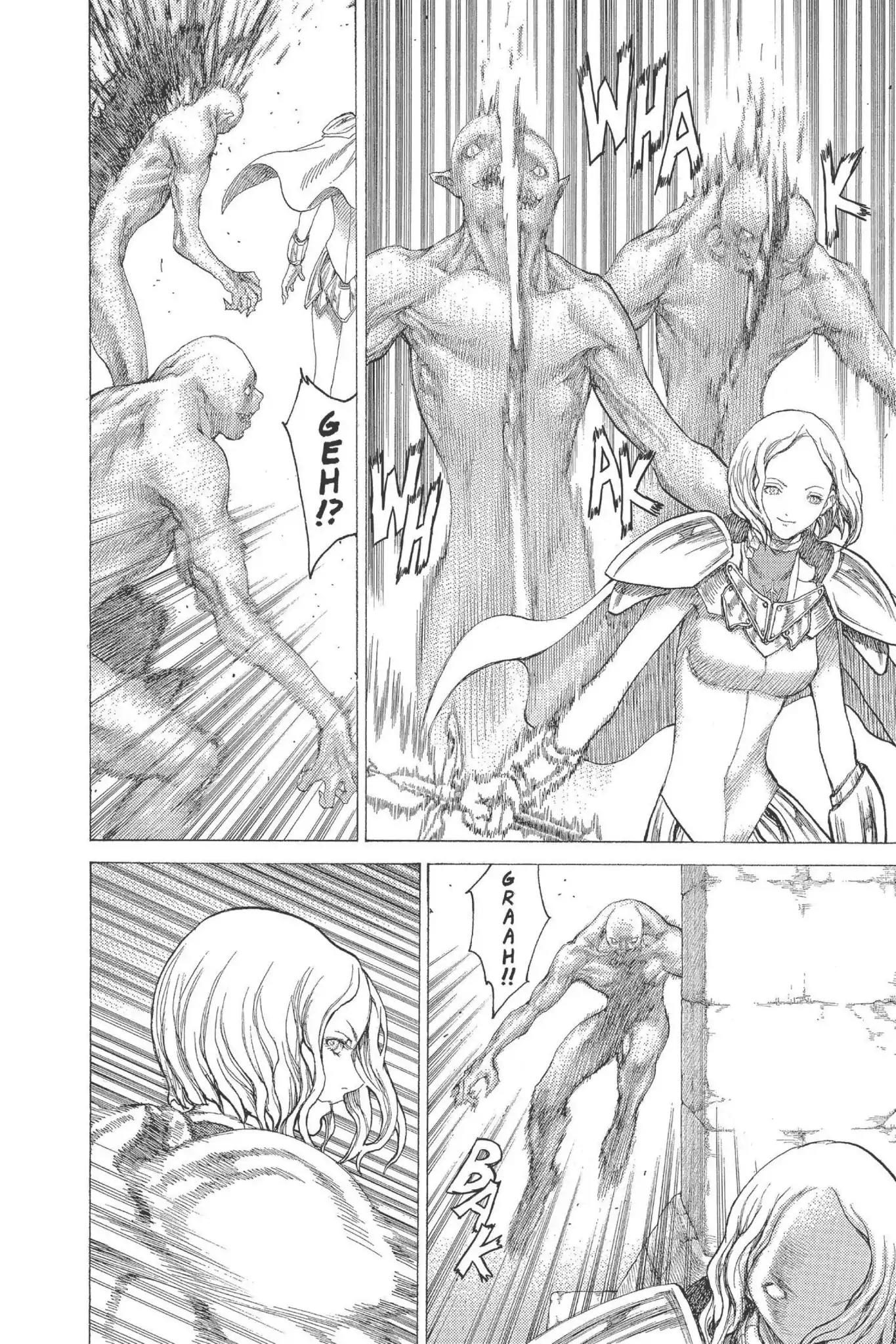 Claymore Chapter 18 page 7 - Chapter 18: Vol.4 Scene 18: Marked for Death, Part 1