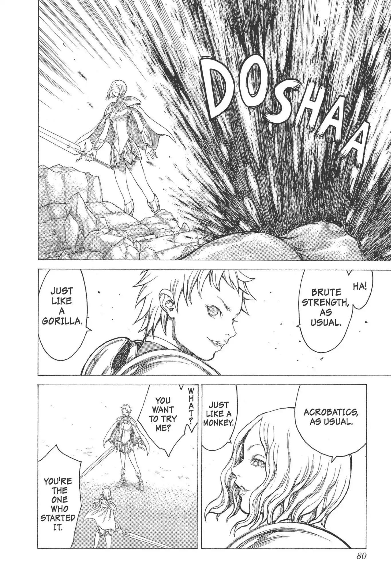 Claymore Chapter 18 page 9 - Chapter 18: Vol.4 Scene 18: Marked for Death, Part 1