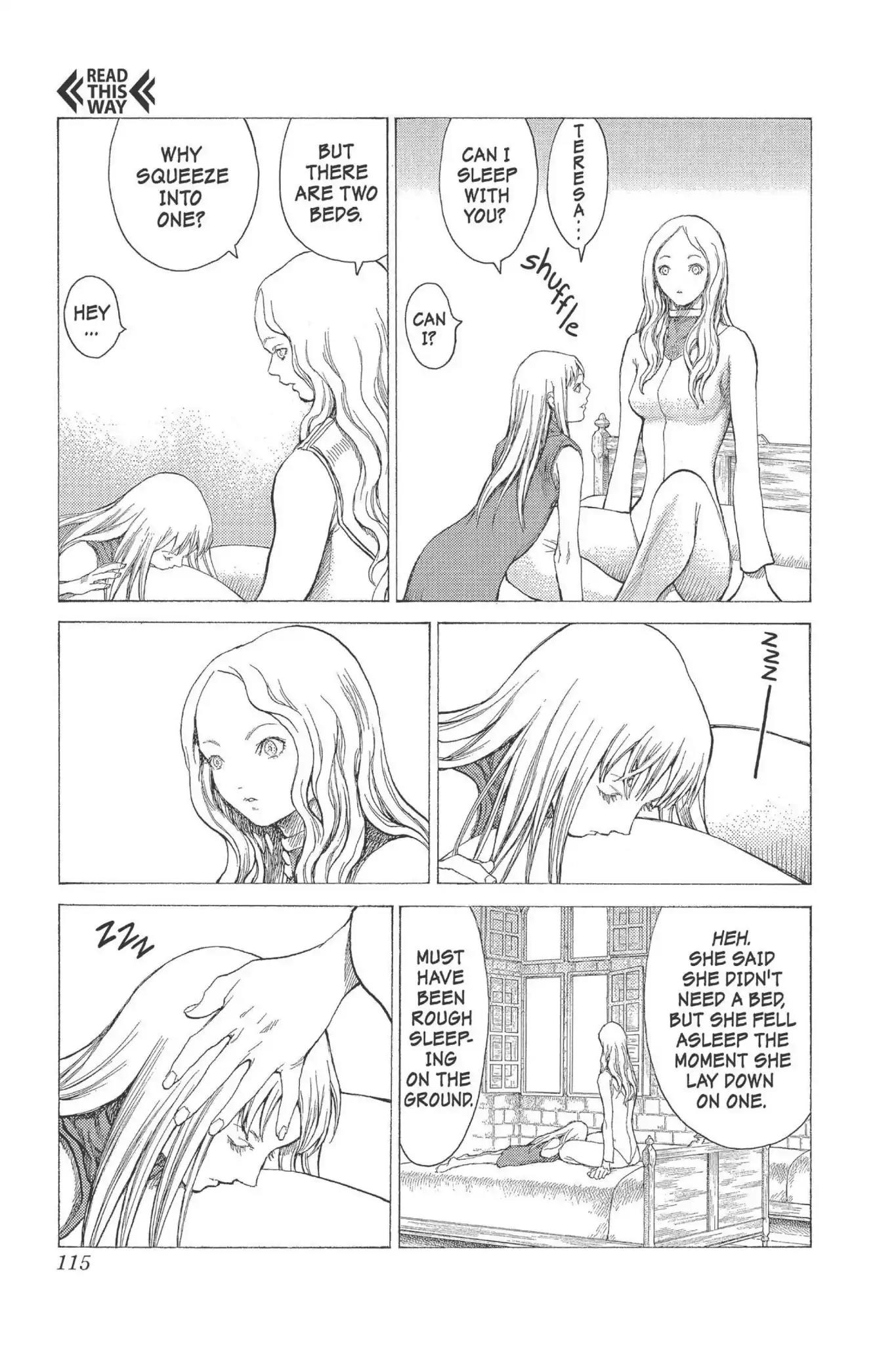 Claymore Chapter 19 page 12 - Chapter 19: Vol.4 Scene 19: Marked for Death, Part 2