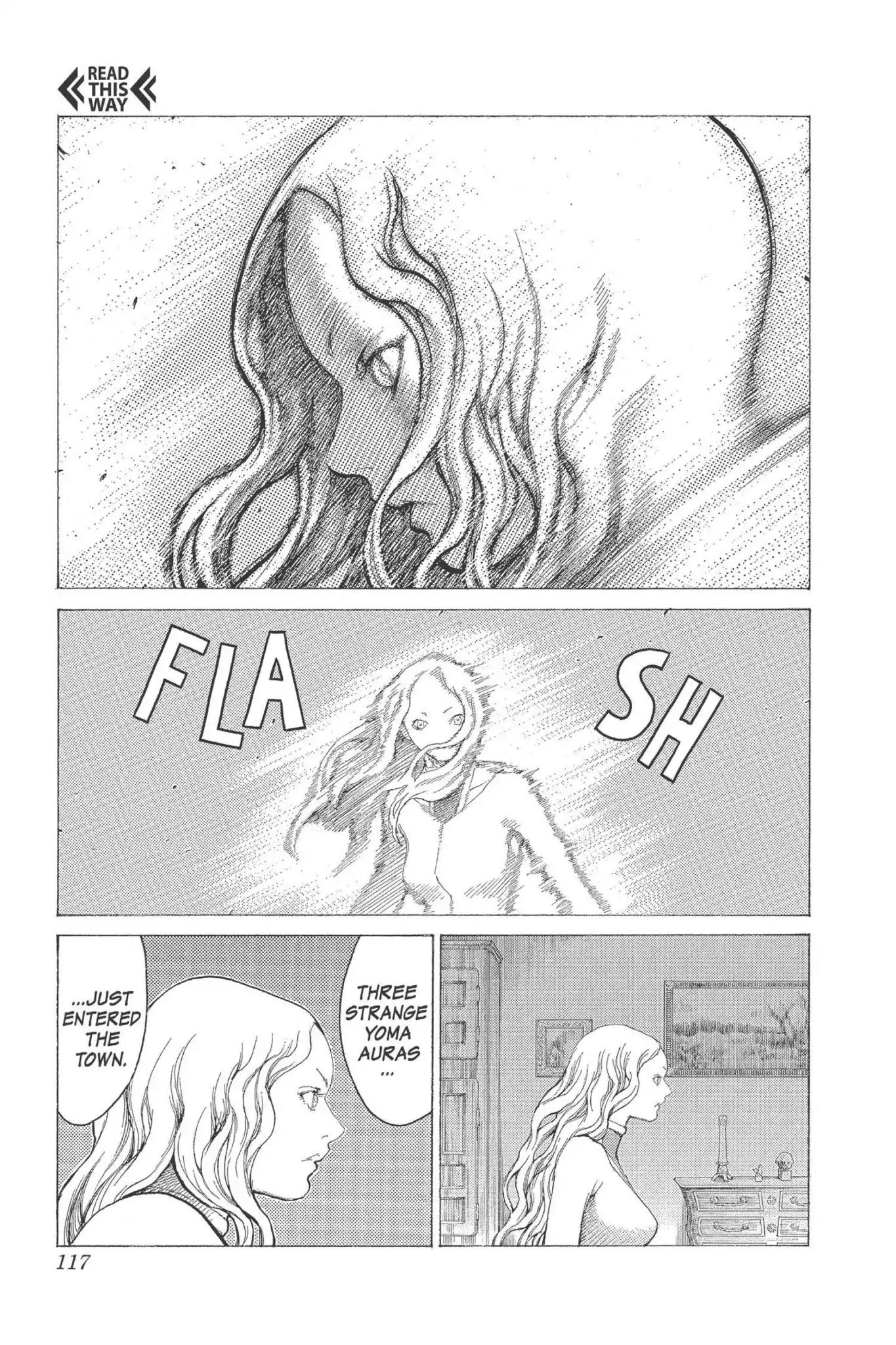 Claymore Chapter 19 page 14 - Chapter 19: Vol.4 Scene 19: Marked for Death, Part 2