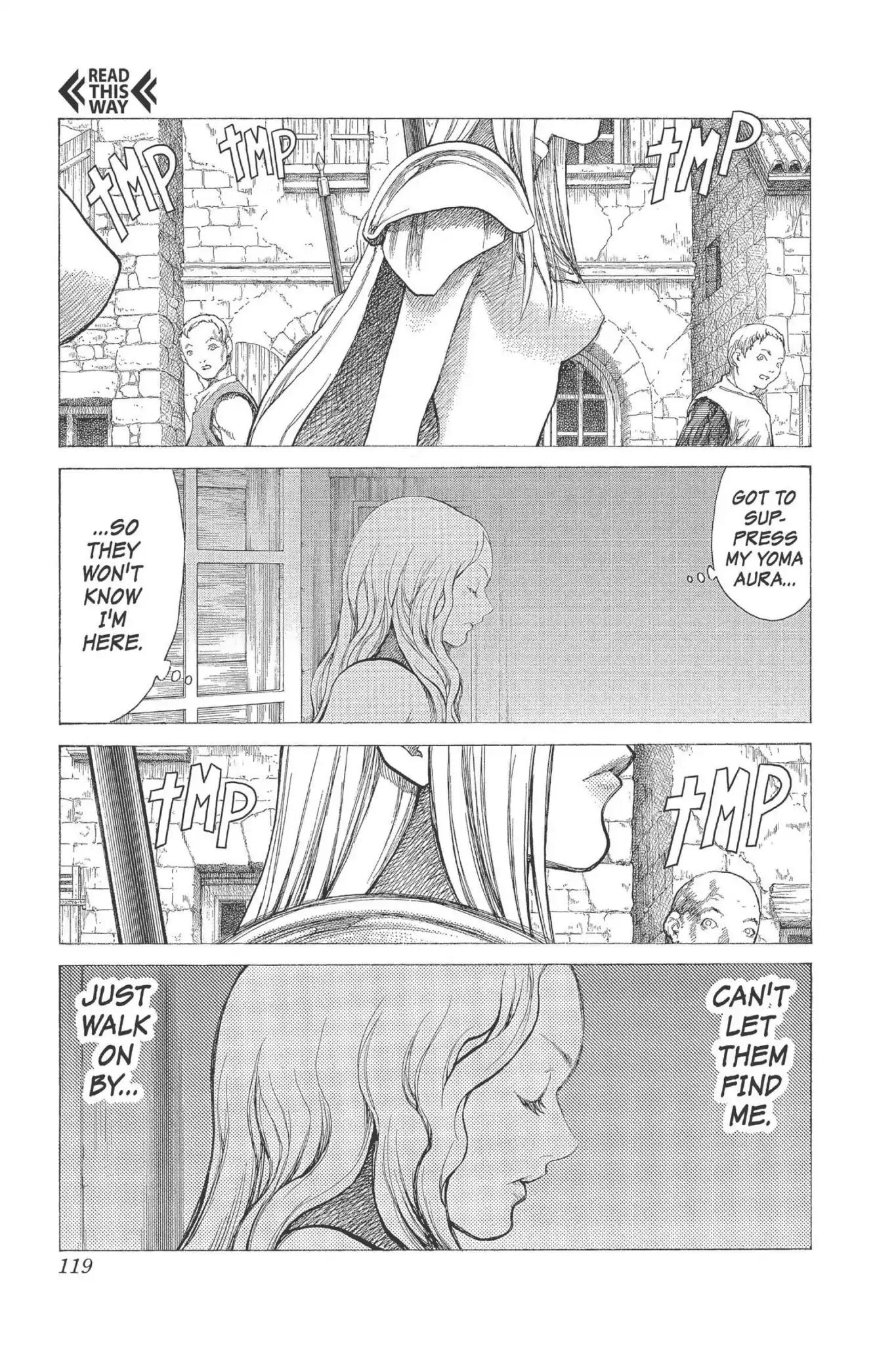 Claymore Chapter 19 page 16 - Chapter 19: Vol.4 Scene 19: Marked for Death, Part 2