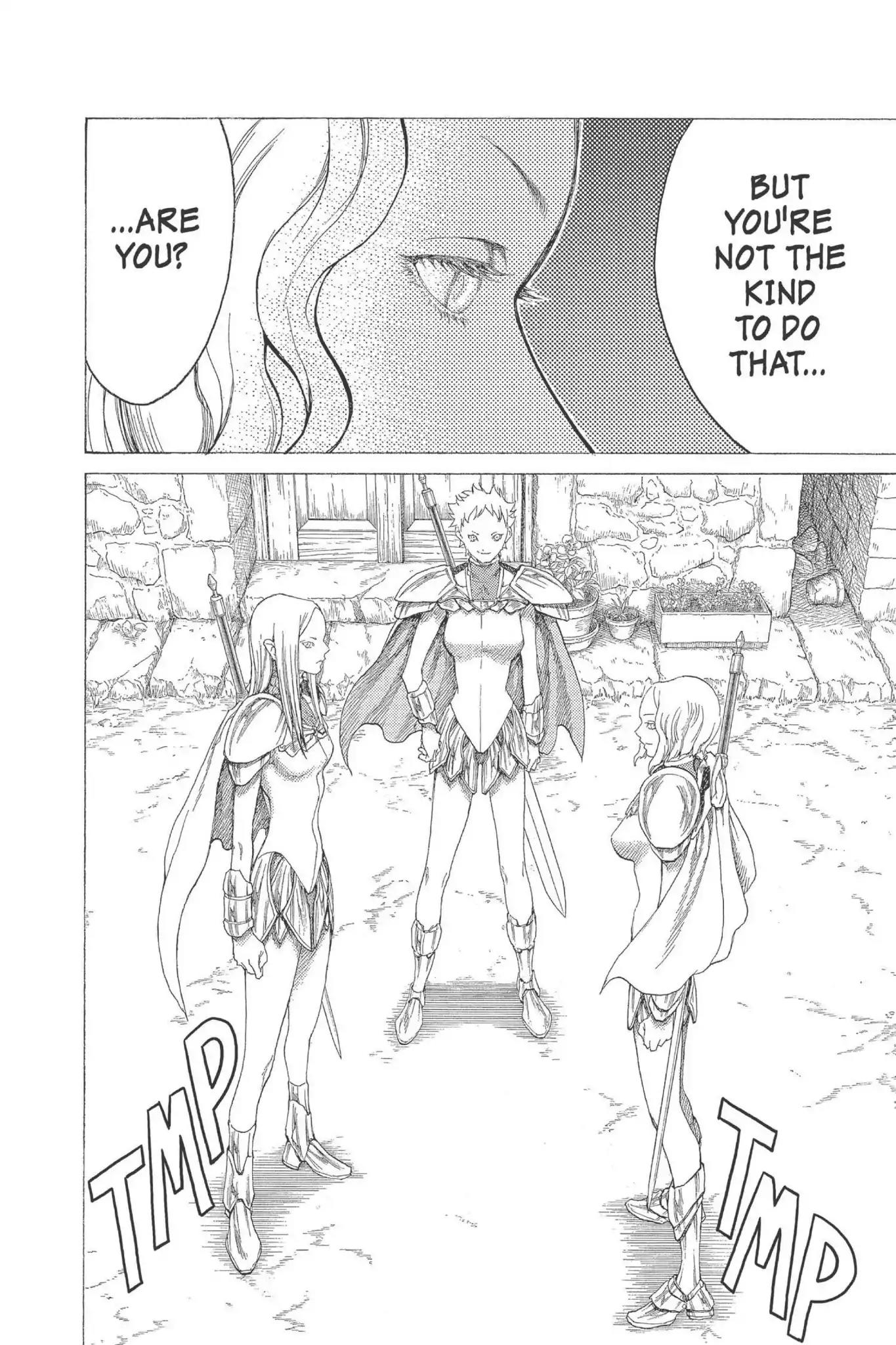 Claymore Chapter 19 page 17 - Chapter 19: Vol.4 Scene 19: Marked for Death, Part 2