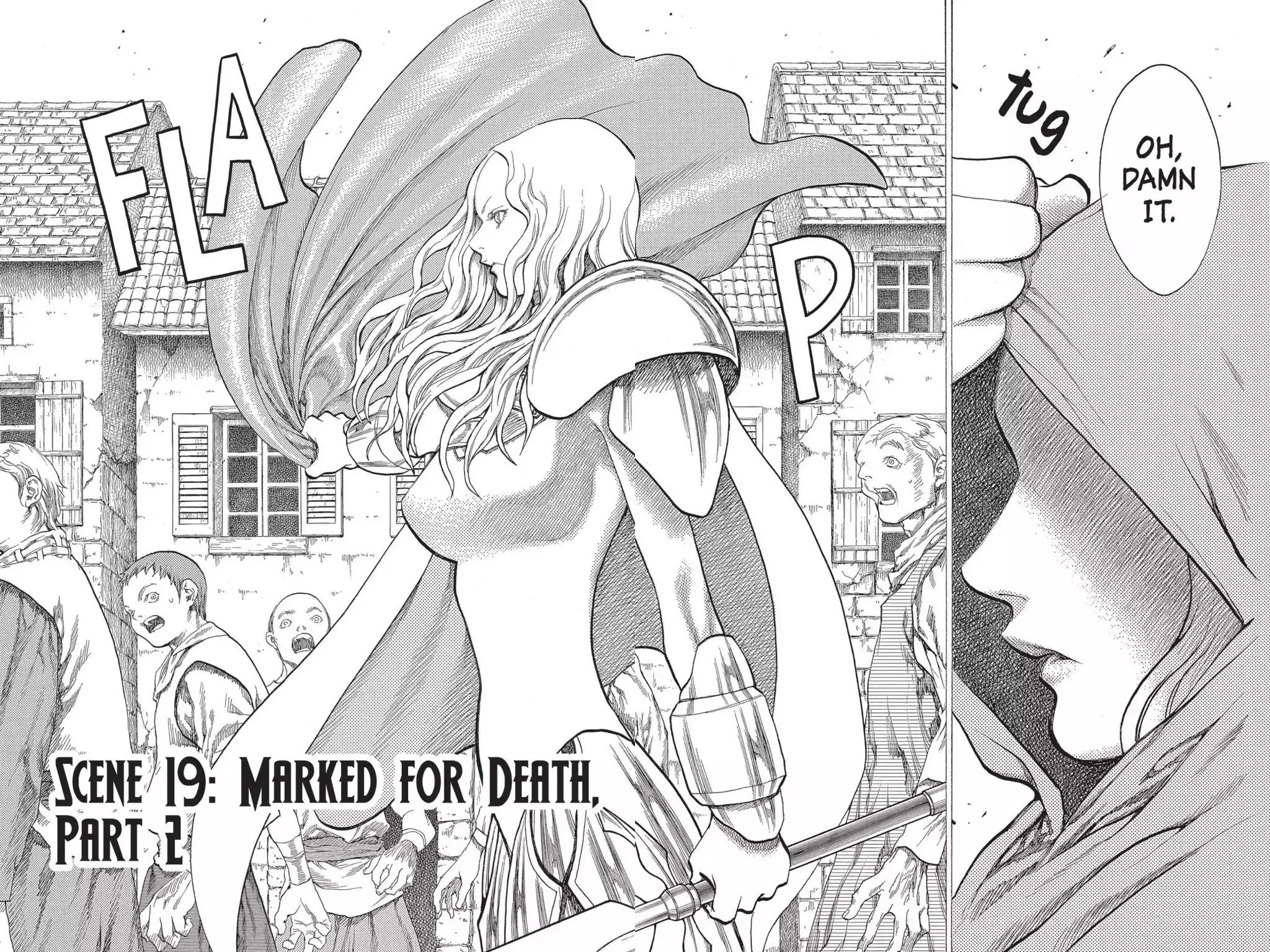 Claymore Chapter 19 page 2 - Chapter 19: Vol.4 Scene 19: Marked for Death, Part 2