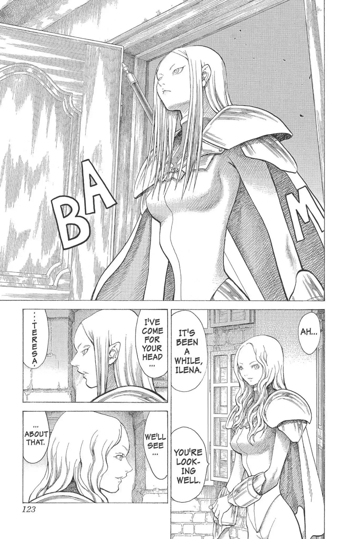 Claymore Chapter 19 page 20 - Chapter 19: Vol.4 Scene 19: Marked for Death, Part 2