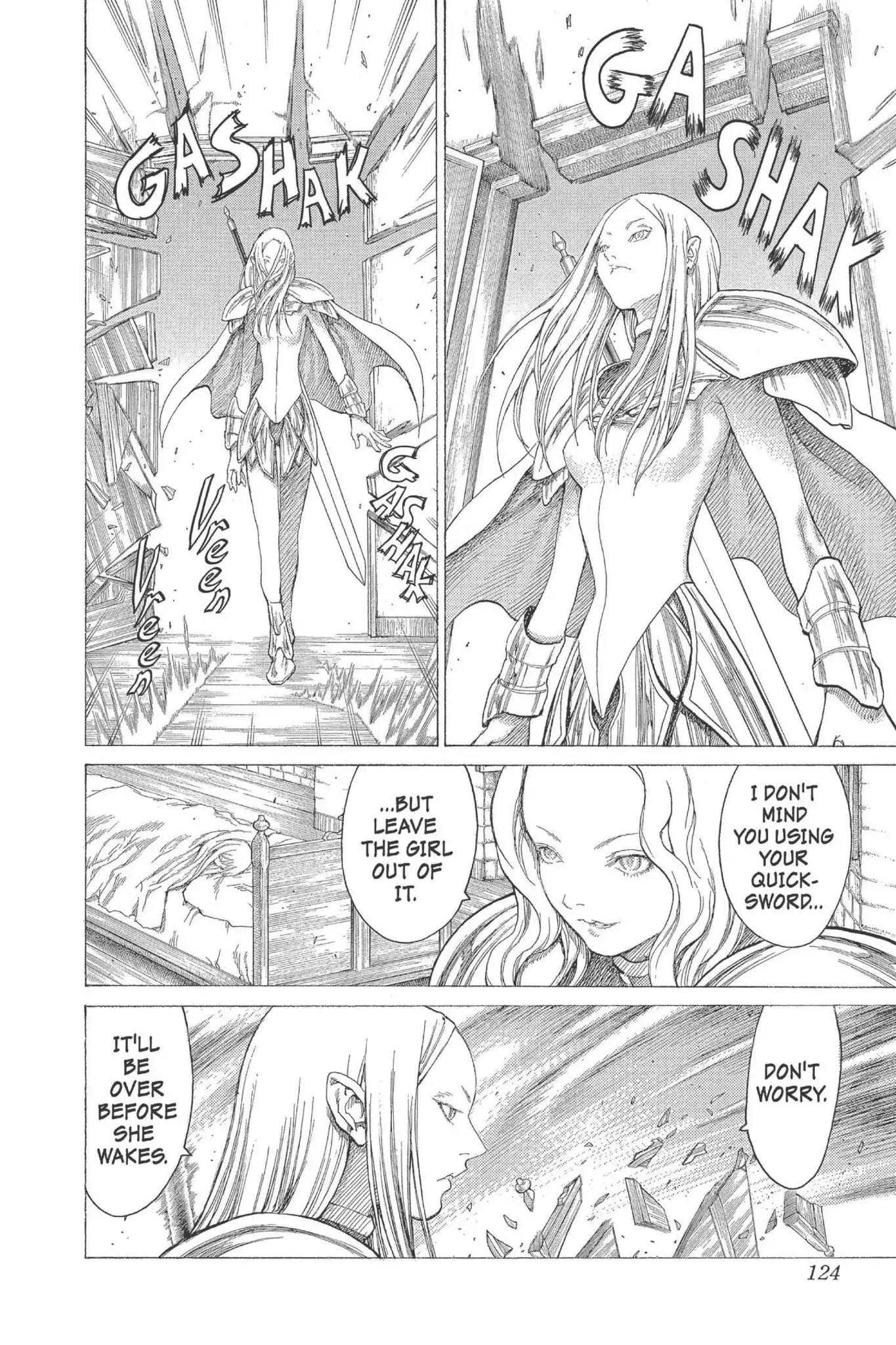 Claymore Chapter 19 page 21 - Chapter 19: Vol.4 Scene 19: Marked for Death, Part 2