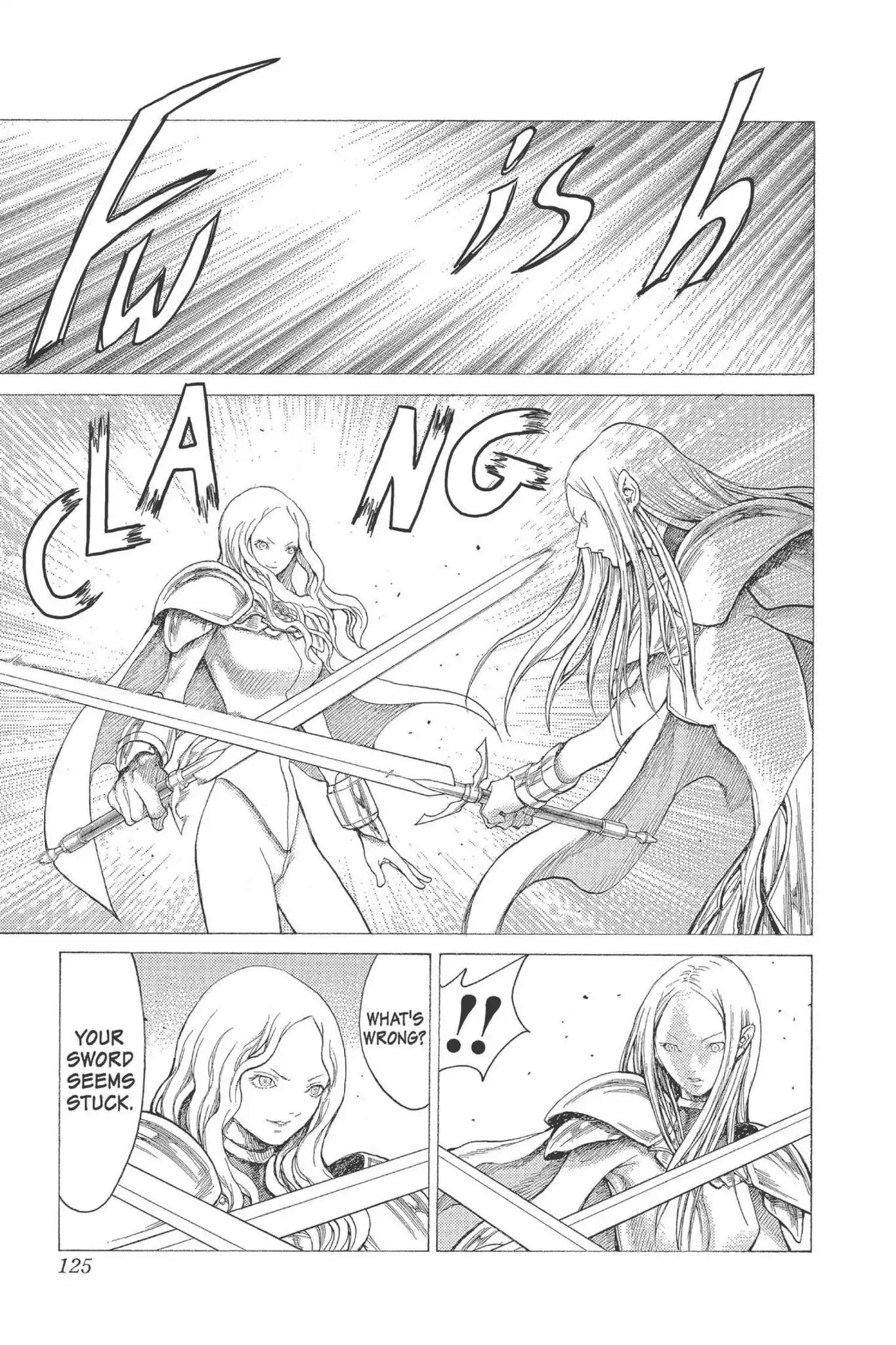 Claymore Chapter 19 page 22 - Chapter 19: Vol.4 Scene 19: Marked for Death, Part 2