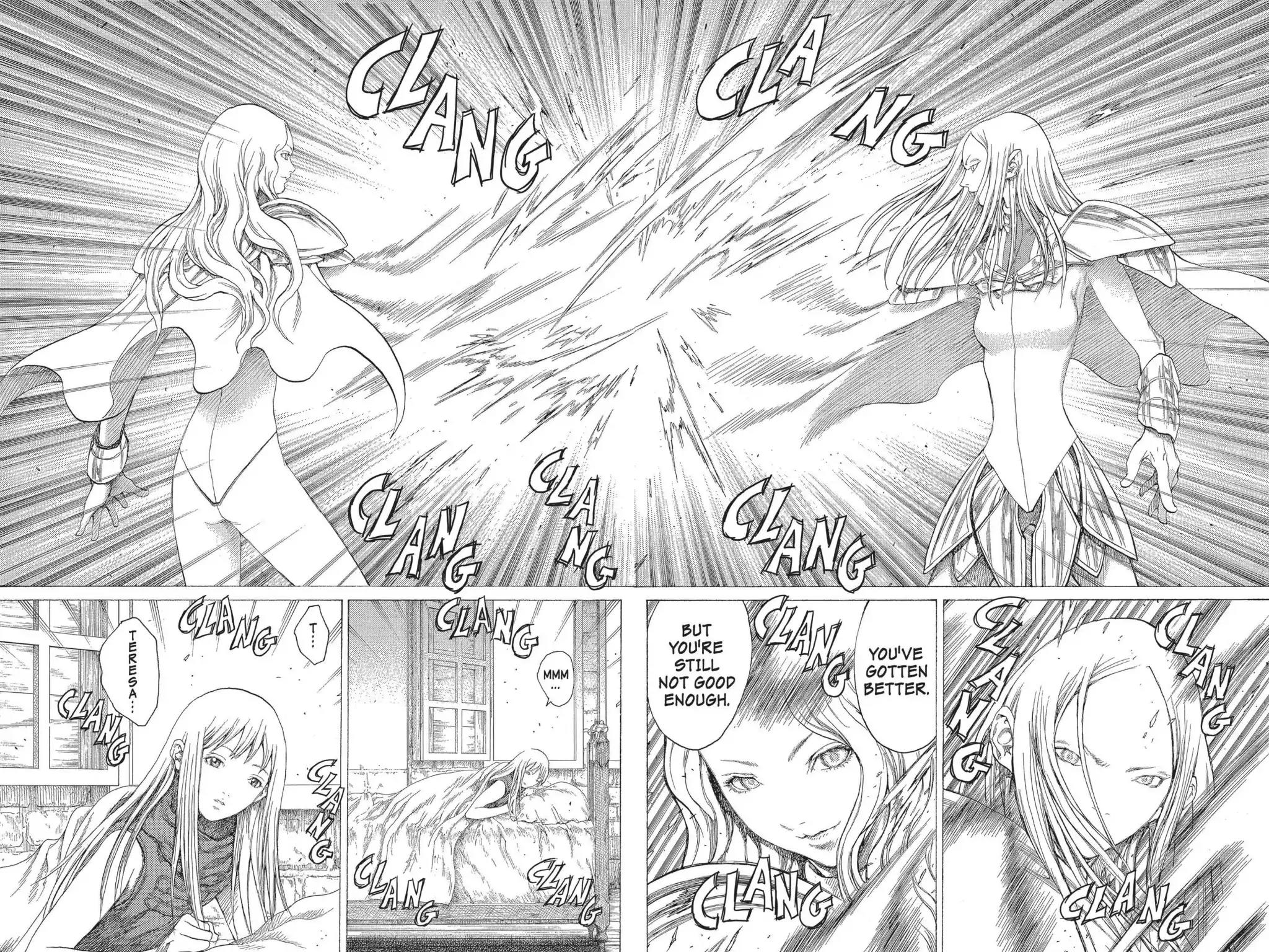 Claymore Chapter 19 page 23 - Chapter 19: Vol.4 Scene 19: Marked for Death, Part 2