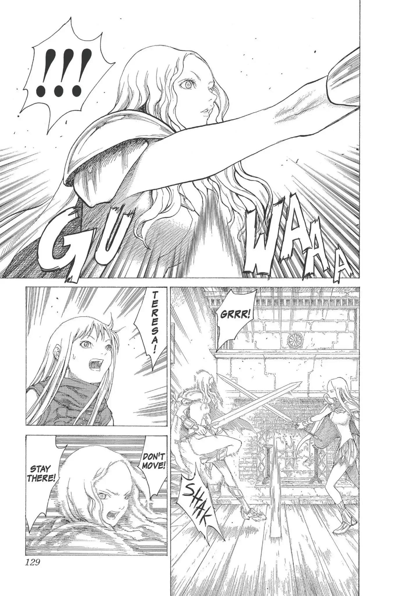 Claymore Chapter 19 page 25 - Chapter 19: Vol.4 Scene 19: Marked for Death, Part 2