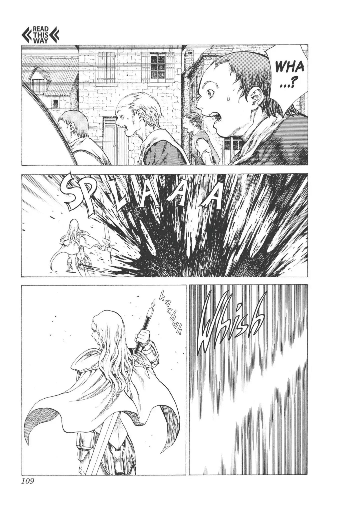 Claymore Chapter 19 page 6 - Chapter 19: Vol.4 Scene 19: Marked for Death, Part 2