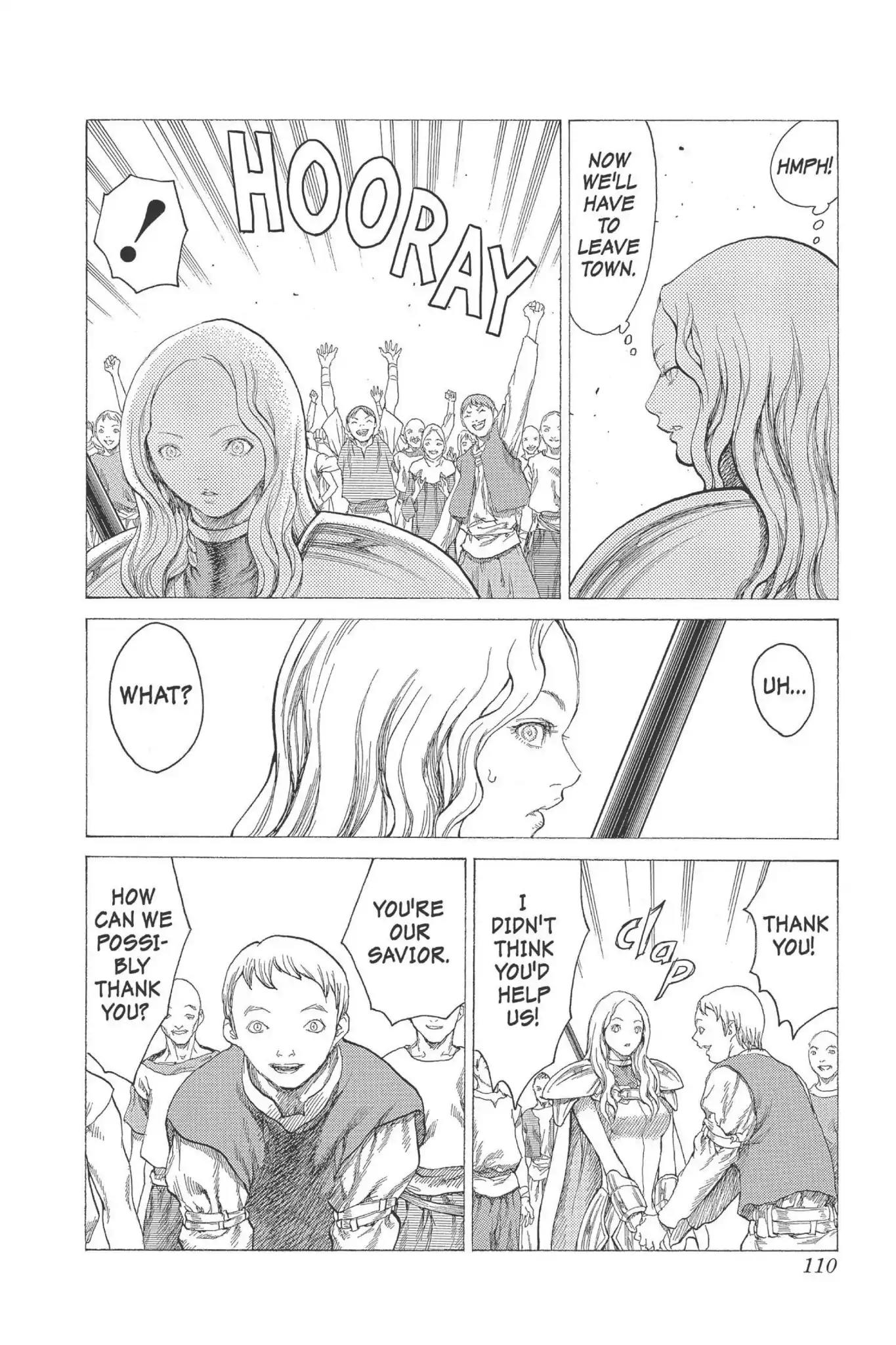 Claymore Chapter 19 page 7 - Chapter 19: Vol.4 Scene 19: Marked for Death, Part 2