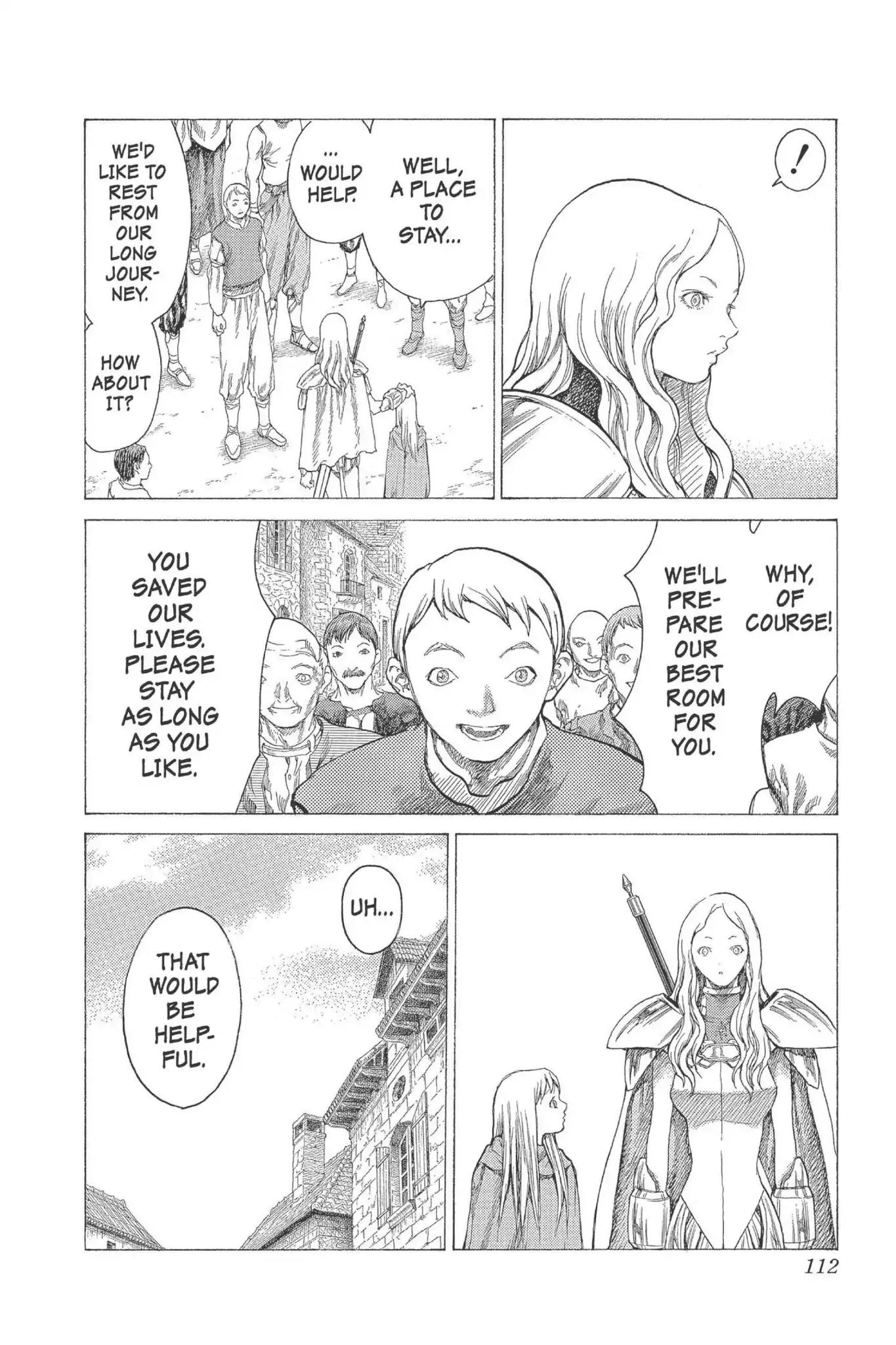 Claymore Chapter 19 page 9 - Chapter 19: Vol.4 Scene 19: Marked for Death, Part 2