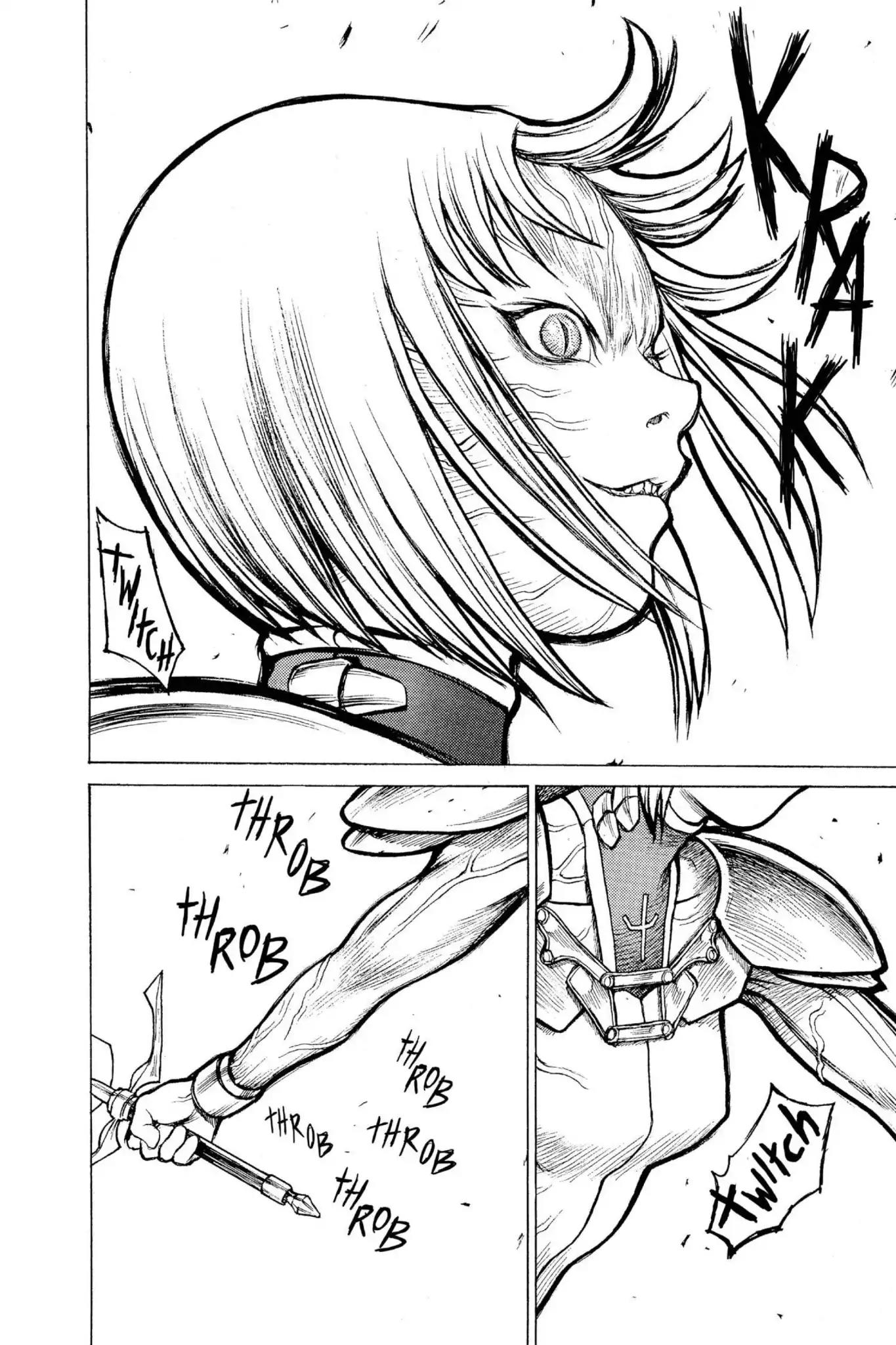 Claymore Chapter 2 page 29 - Chapter 2: Vol.1 Scene 2: Claws in the Sky