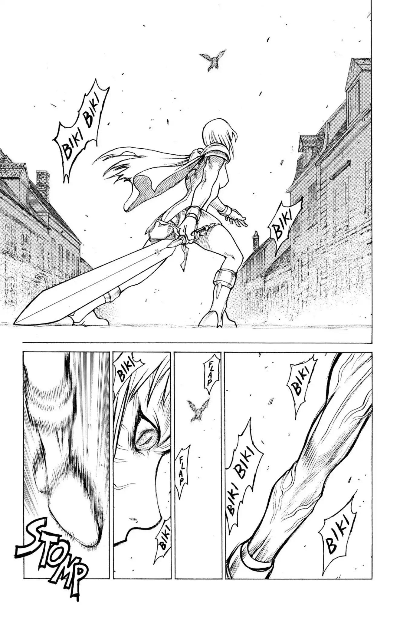 Claymore Chapter 2 page 30 - Chapter 2: Vol.1 Scene 2: Claws in the Sky