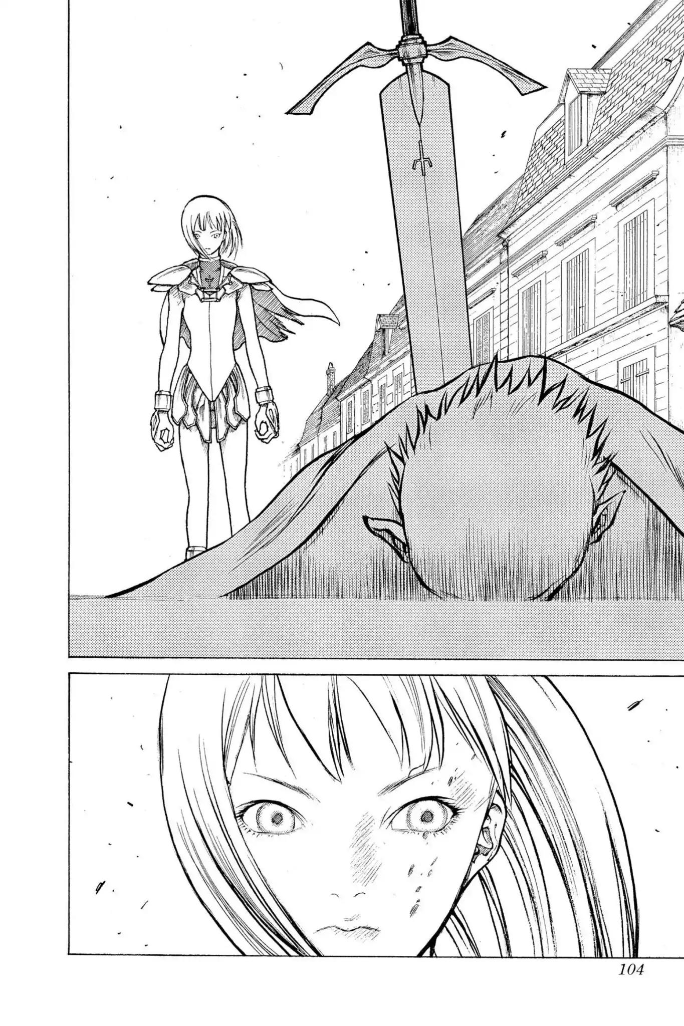 Claymore Chapter 2 page 33 - Chapter 2: Vol.1 Scene 2: Claws in the Sky
