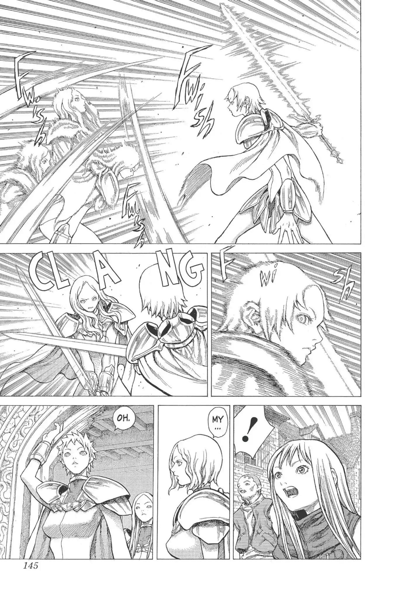 Claymore Chapter 20 page 10 - Chapter 20: Vol.4 Scene 20: Marked for Death, Part 3