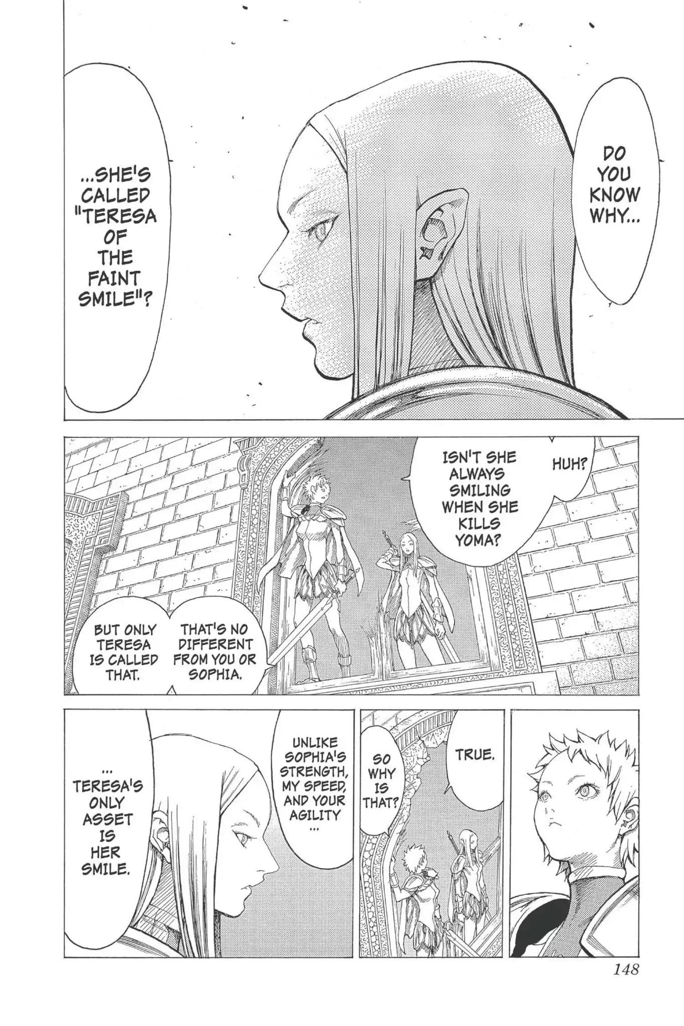 Claymore Chapter 20 page 13 - Chapter 20: Vol.4 Scene 20: Marked for Death, Part 3