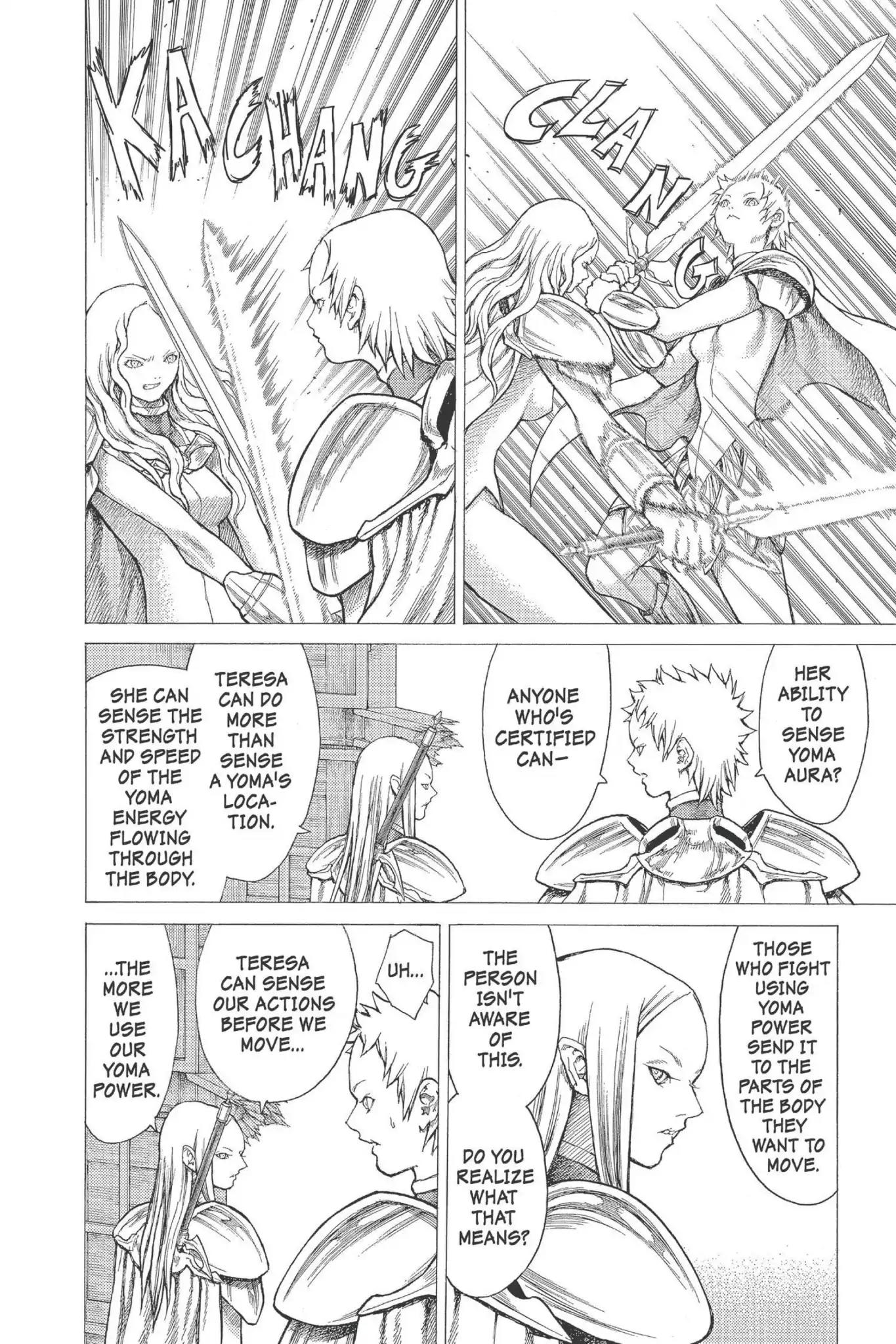 Claymore Chapter 20 page 15 - Chapter 20: Vol.4 Scene 20: Marked for Death, Part 3