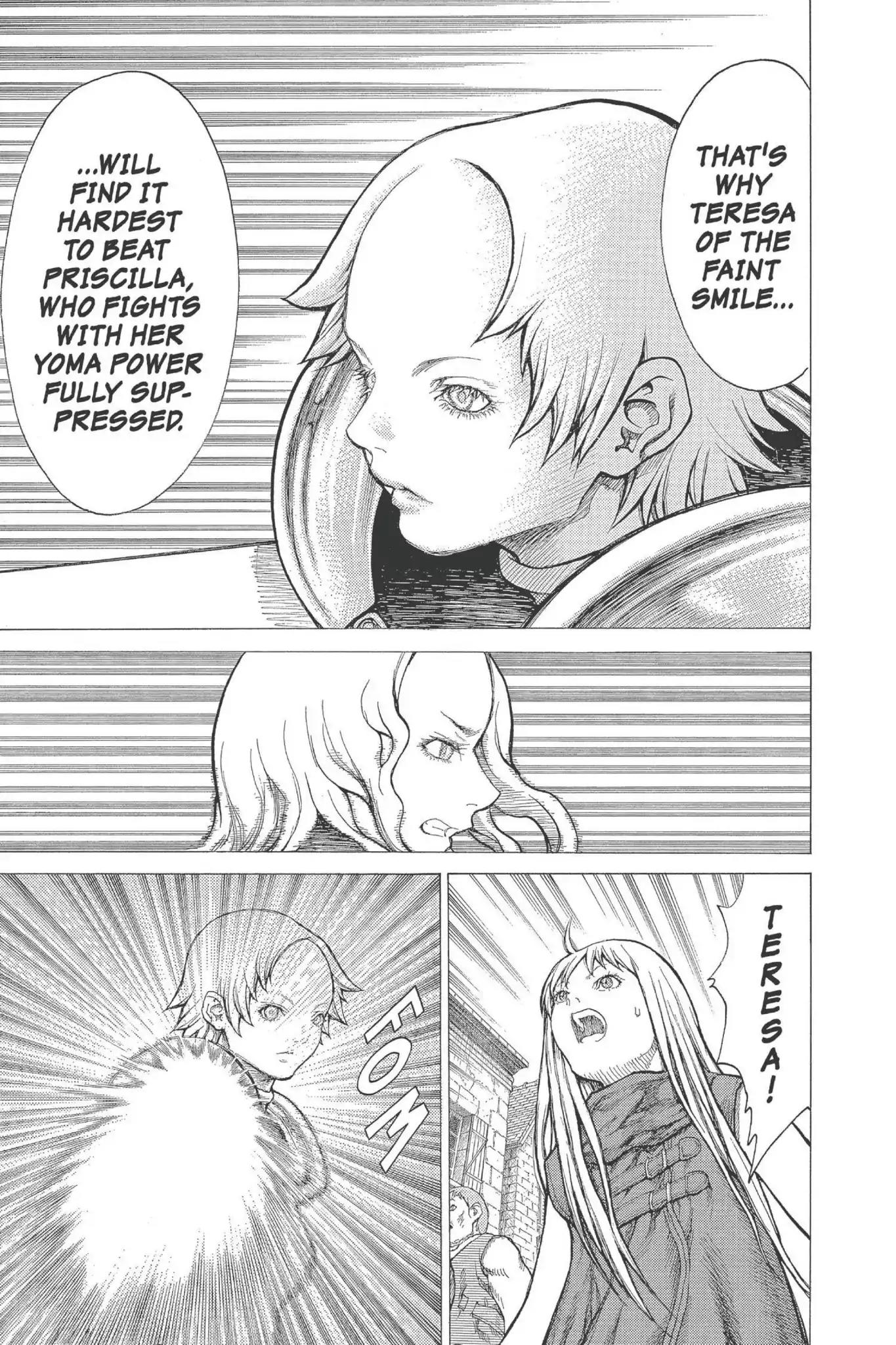 Claymore Chapter 20 page 16 - Chapter 20: Vol.4 Scene 20: Marked for Death, Part 3