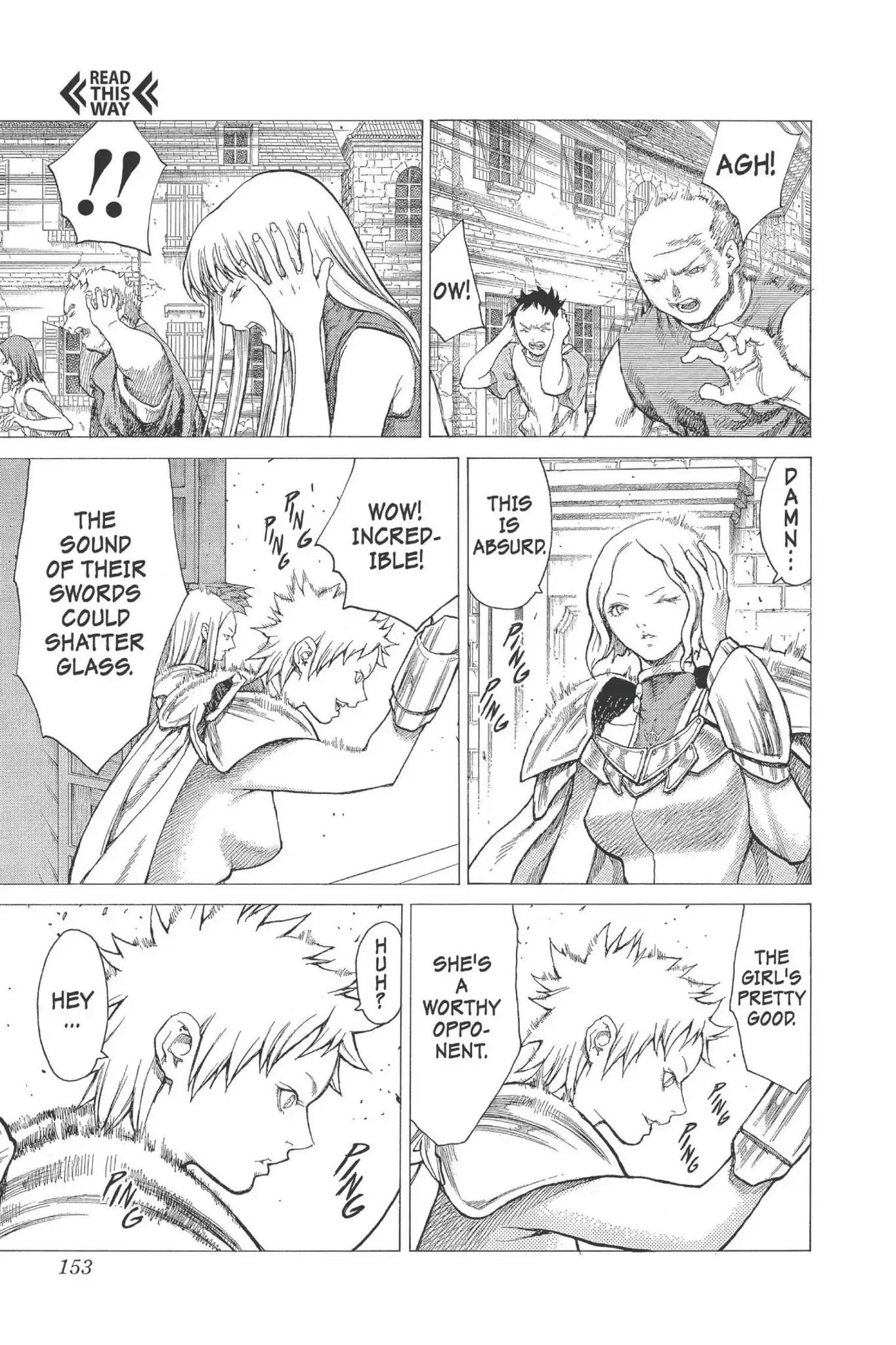 Claymore Chapter 20 page 18 - Chapter 20: Vol.4 Scene 20: Marked for Death, Part 3