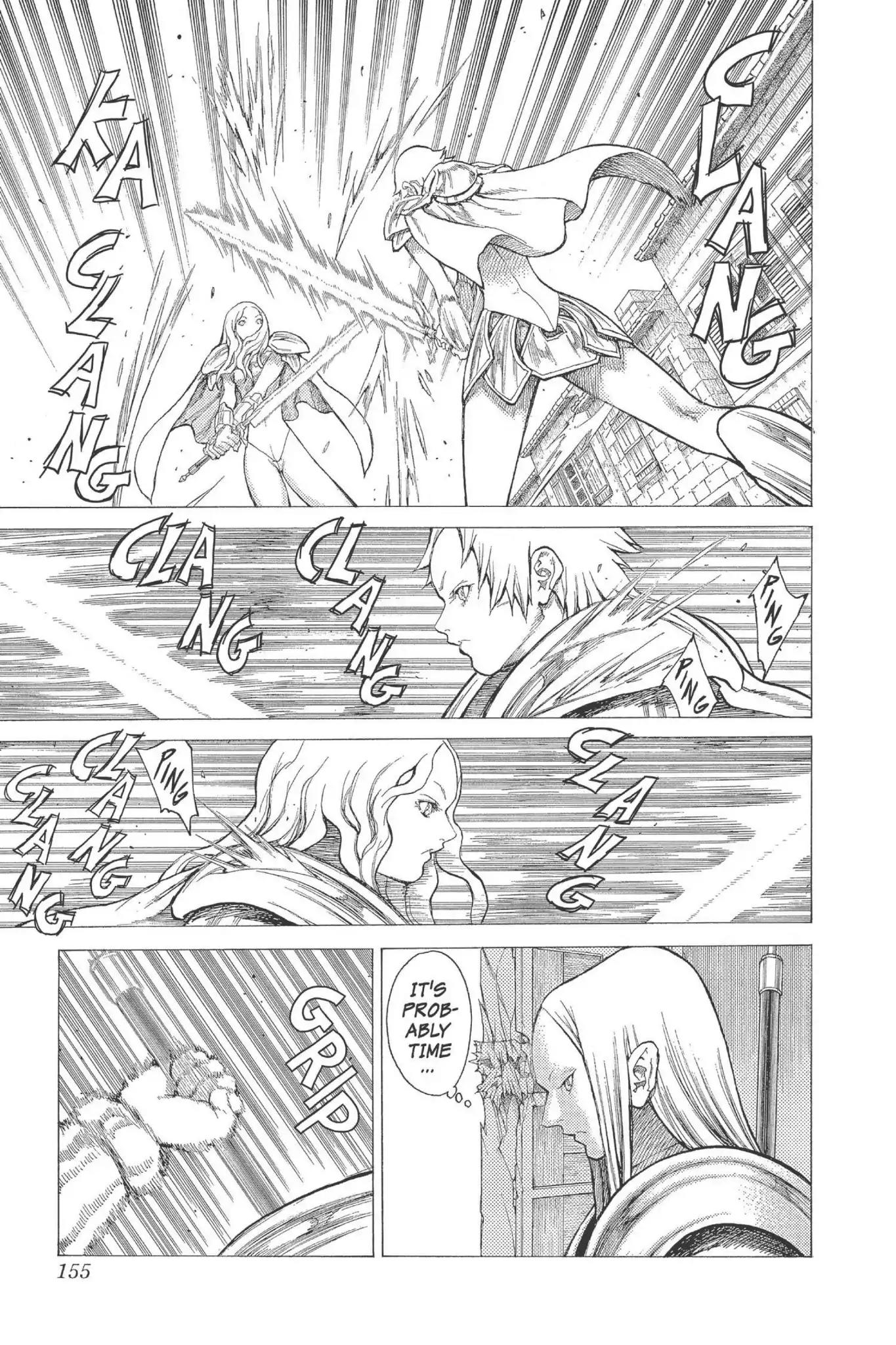 Claymore Chapter 20 page 20 - Chapter 20: Vol.4 Scene 20: Marked for Death, Part 3