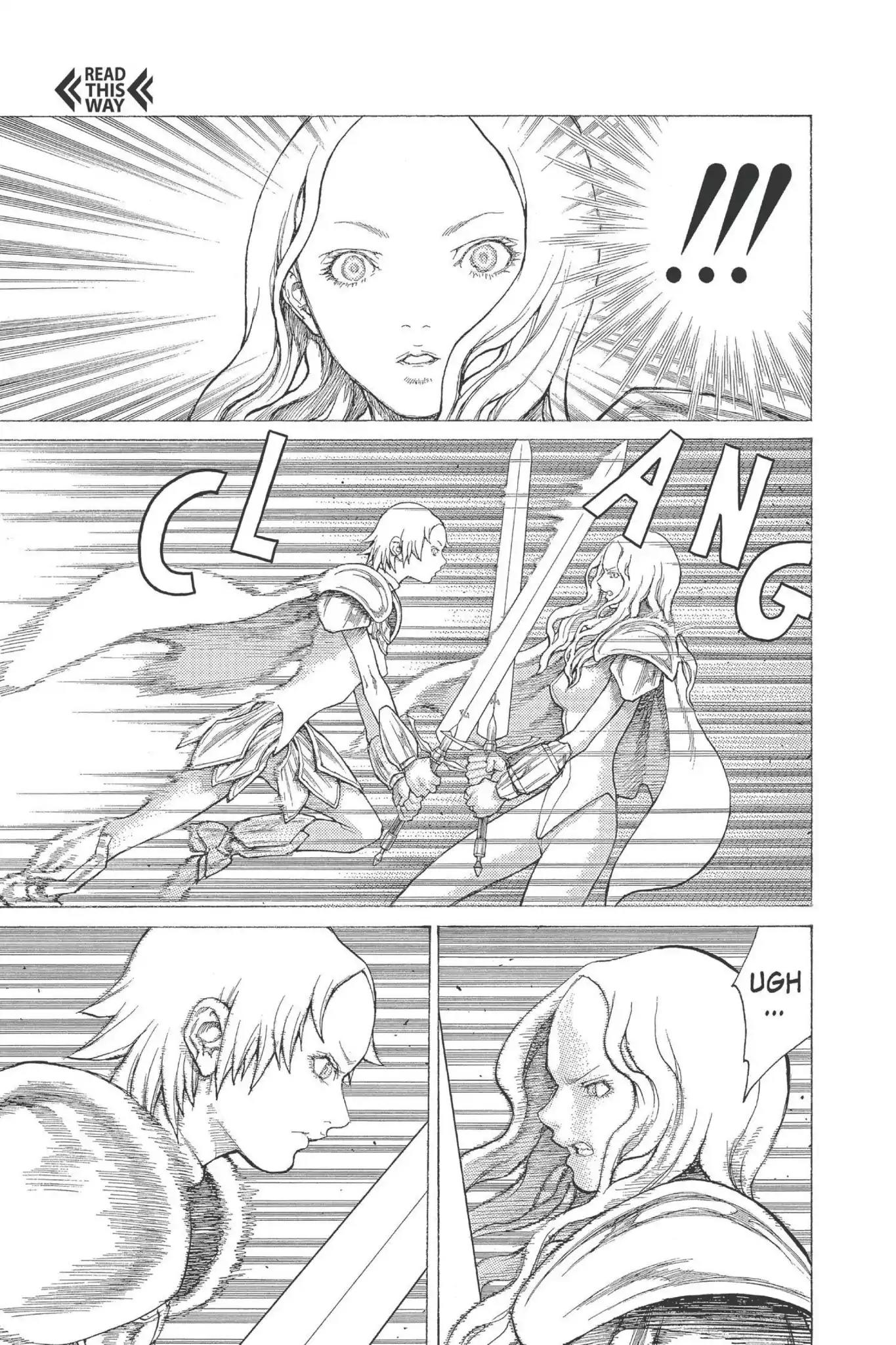 Claymore Chapter 20 page 8 - Chapter 20: Vol.4 Scene 20: Marked for Death, Part 3