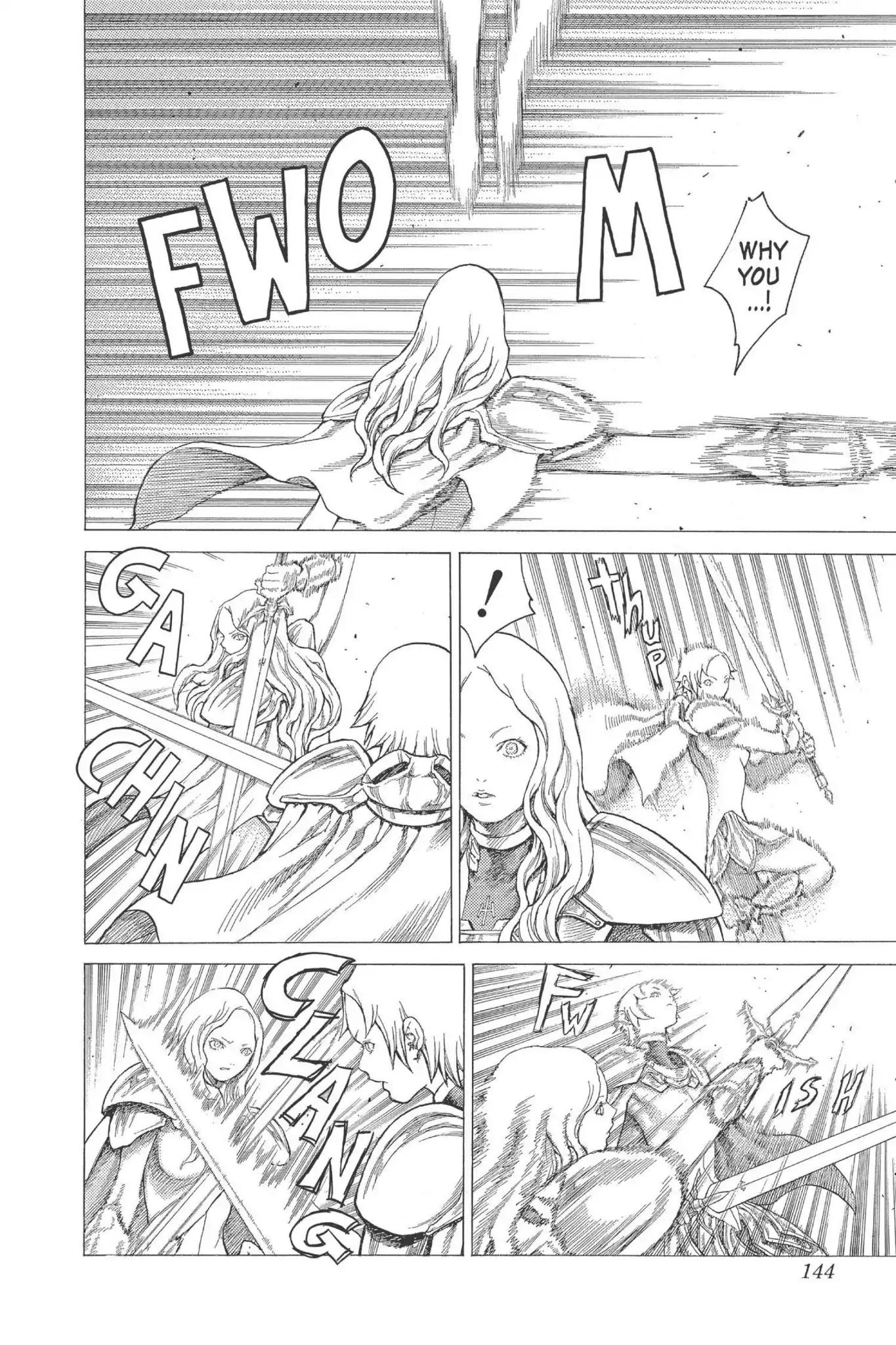 Claymore Chapter 20 page 9 - Chapter 20: Vol.4 Scene 20: Marked for Death, Part 3
