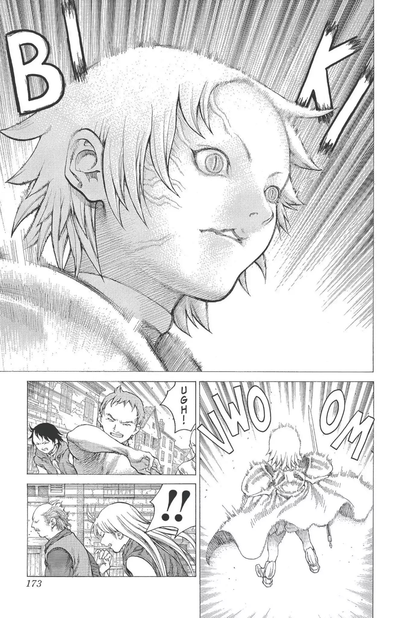 Claymore Chapter 21 page 14 - Chapter 21: Vol.4 Scene 21: Marked for Death, Part 4