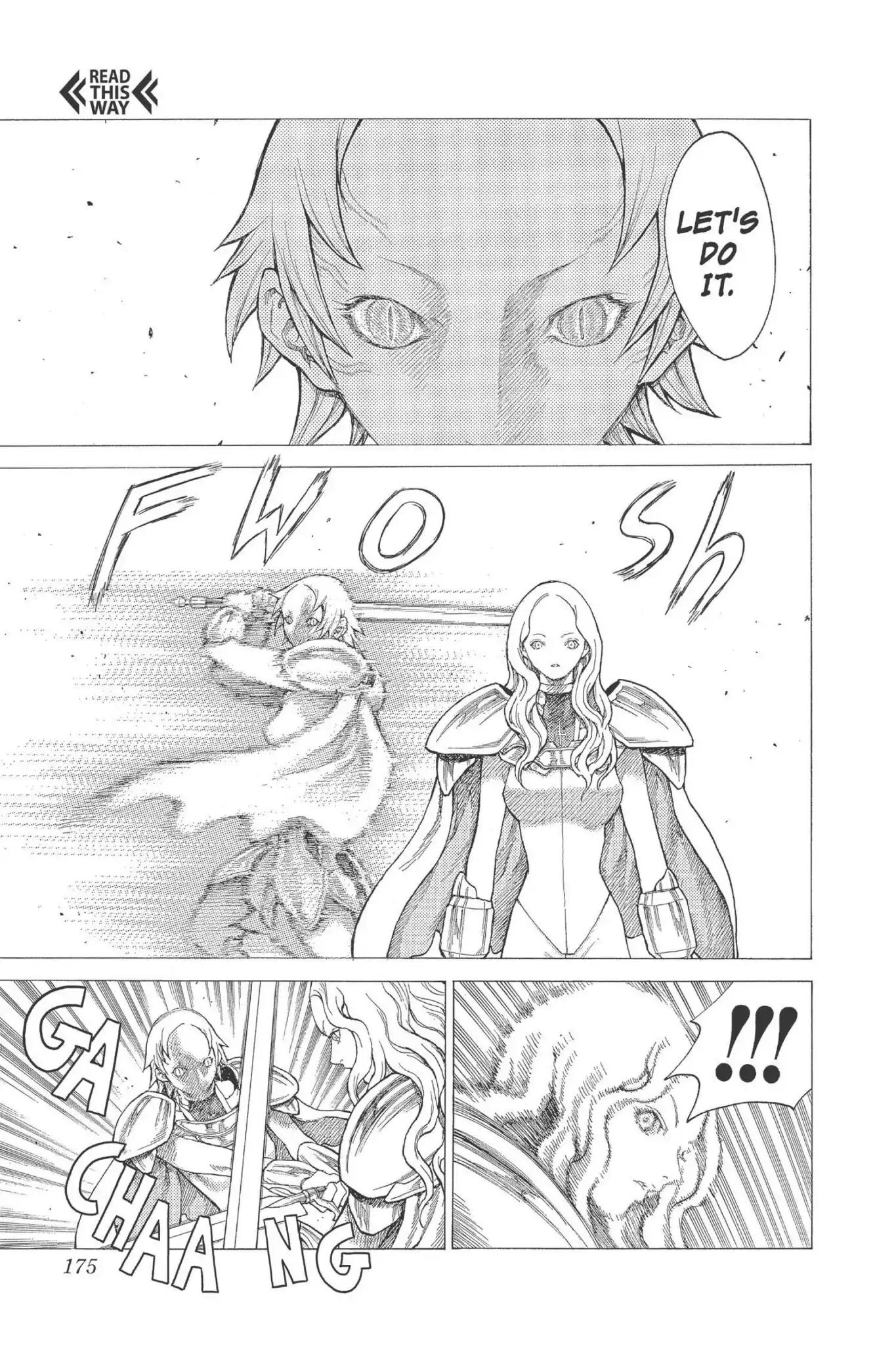 Claymore Chapter 21 page 16 - Chapter 21: Vol.4 Scene 21: Marked for Death, Part 4