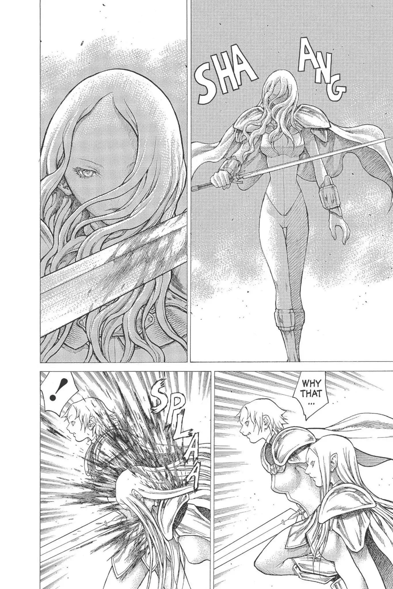 Claymore Chapter 21 page 24 - Chapter 21: Vol.4 Scene 21: Marked for Death, Part 4